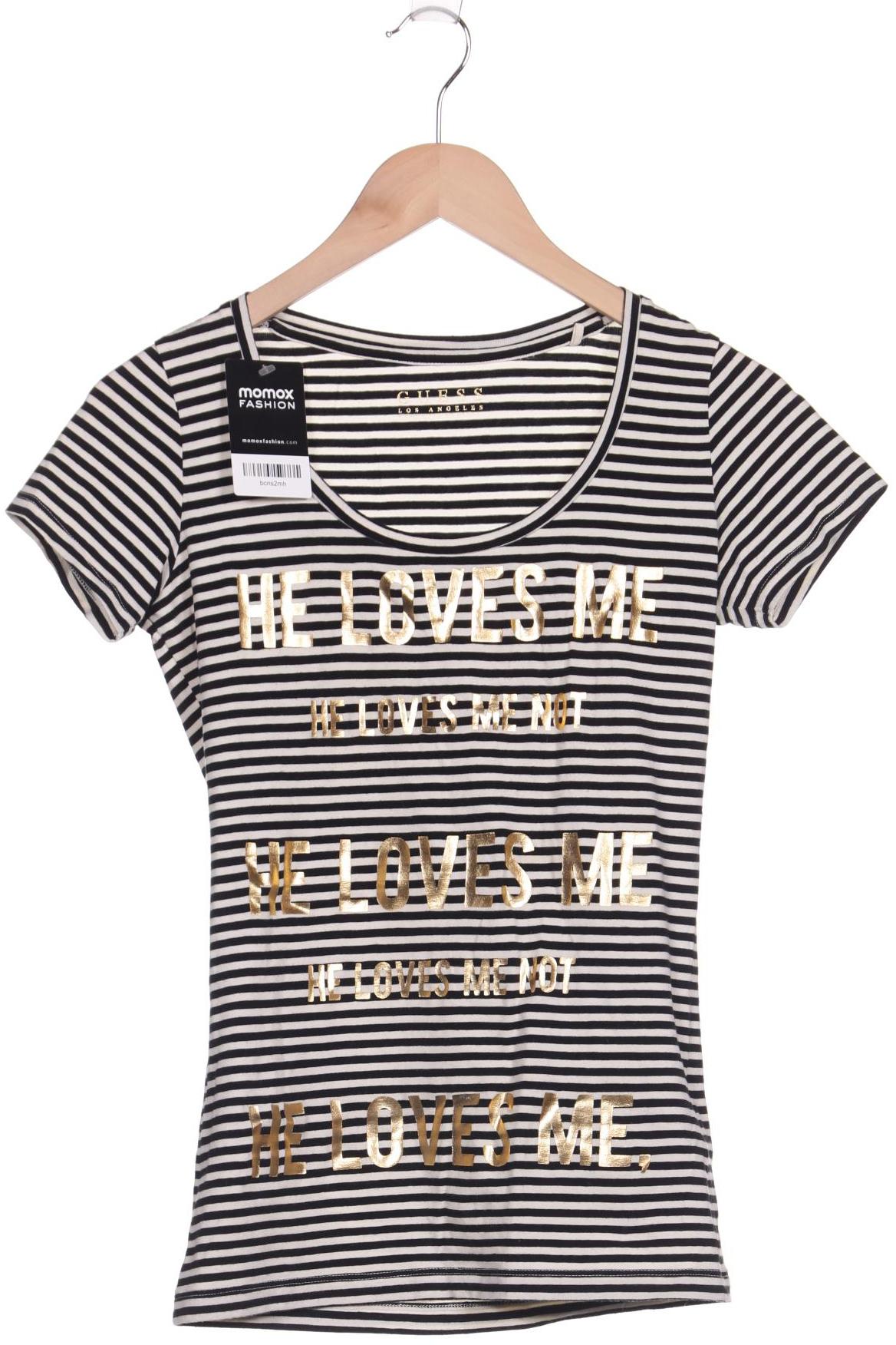 

GUESS Damen T-Shirt, schwarz