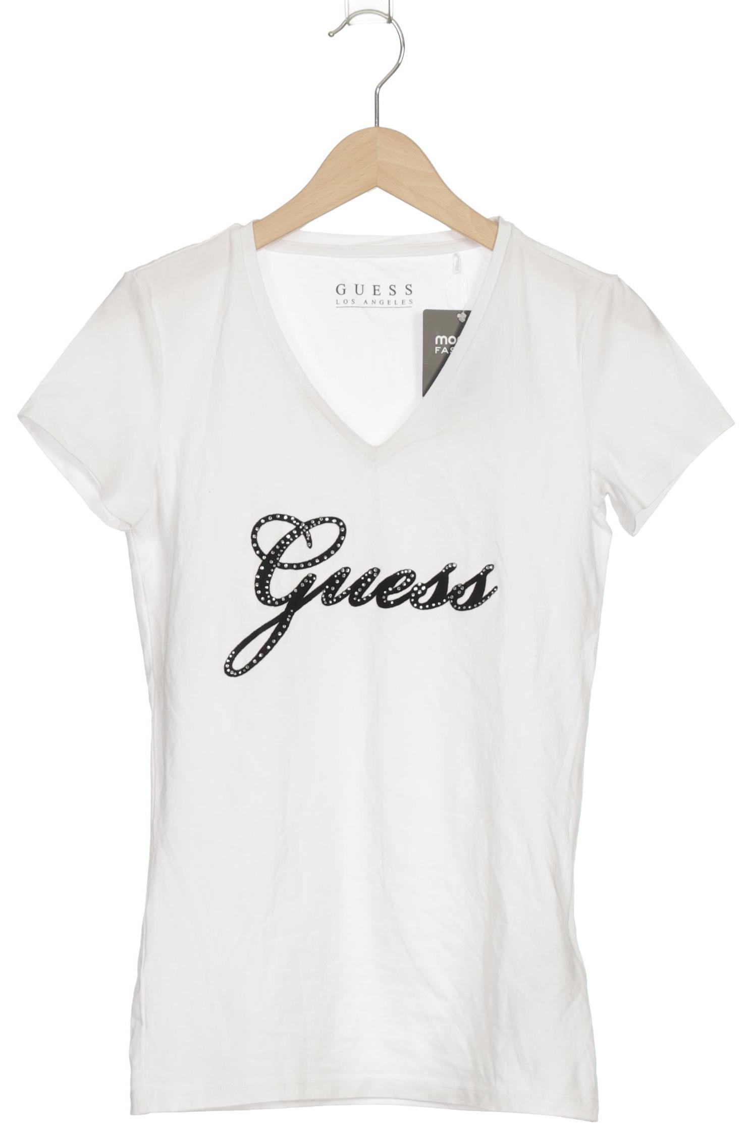 

Guess Damen T-Shirt, weiß, Gr. 34