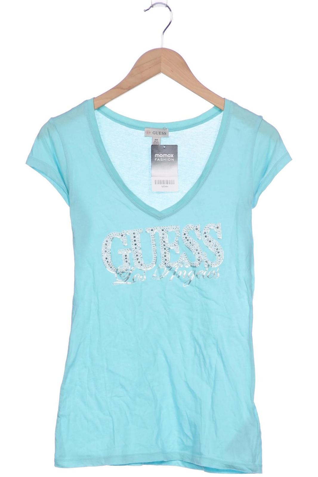 

Guess Damen T-Shirt, blau, Gr. 38
