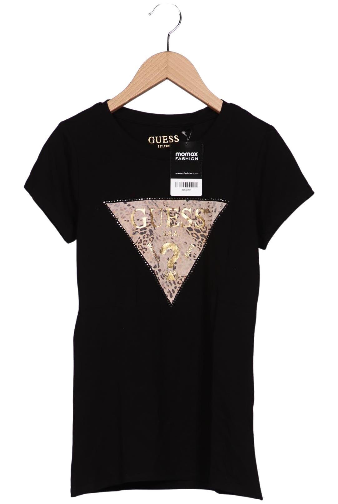 

Guess Damen T-Shirt, schwarz, Gr. 36