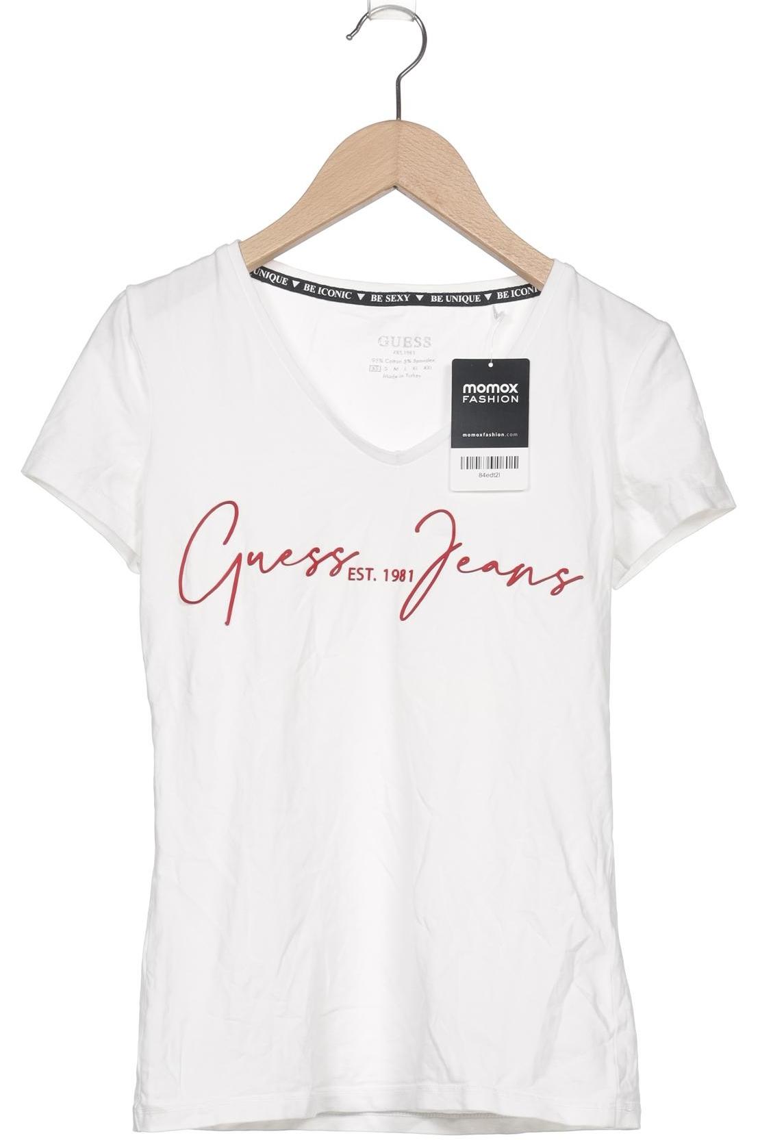 

Guess Damen T-Shirt, weiß, Gr. 34