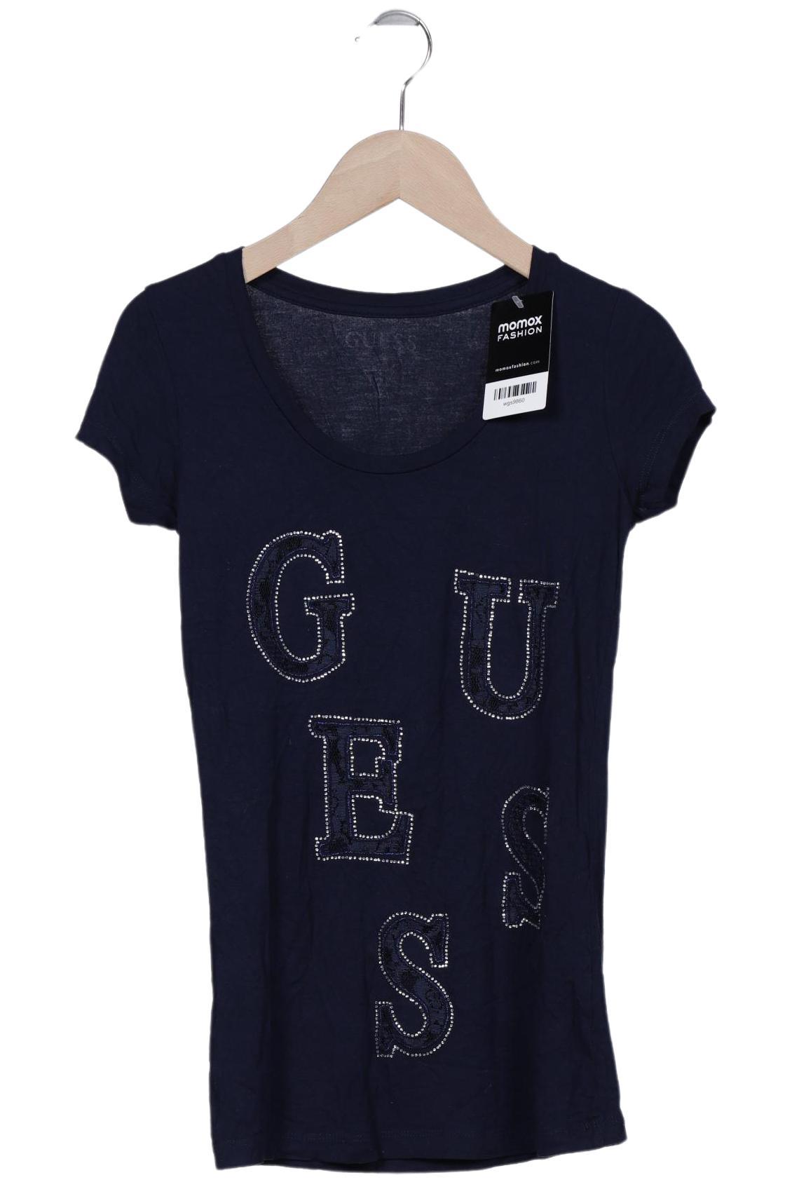 

Guess Damen T-Shirt, marineblau, Gr. 36