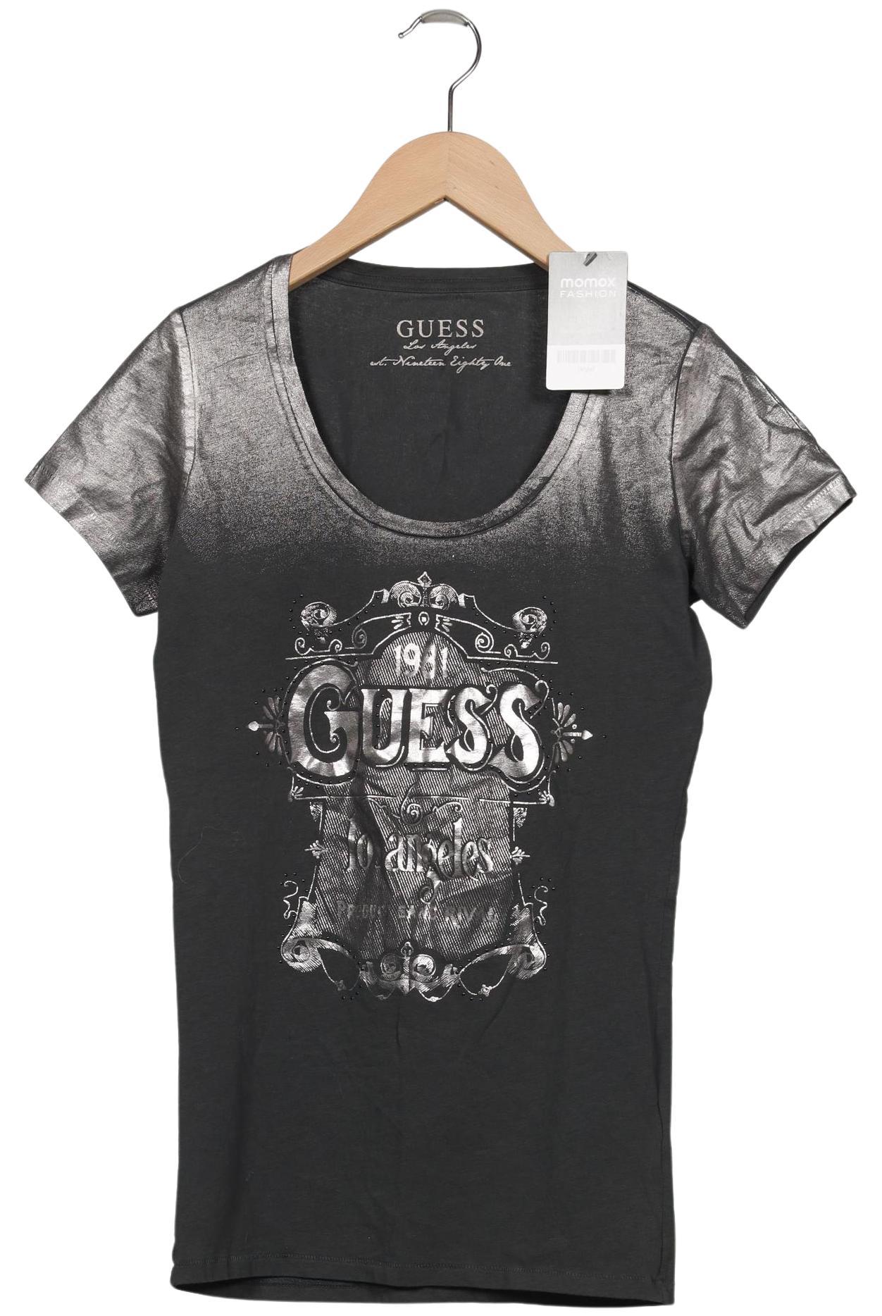 

Guess Damen T-Shirt, grau, Gr. 36