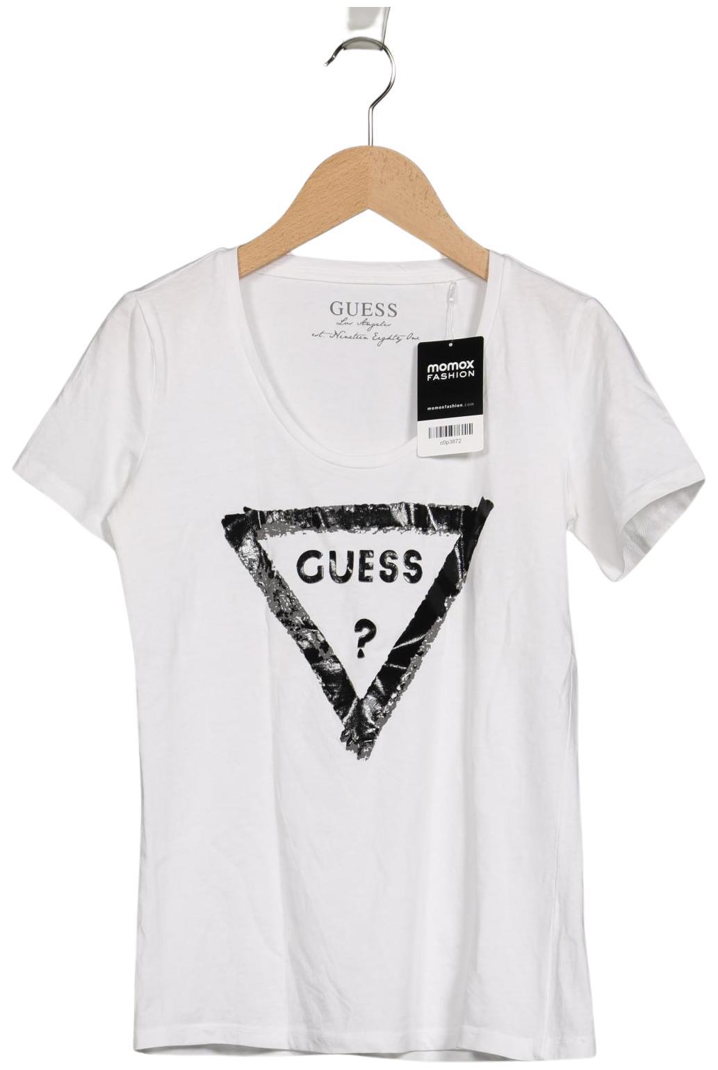 

Guess Damen T-Shirt, weiß, Gr. 32