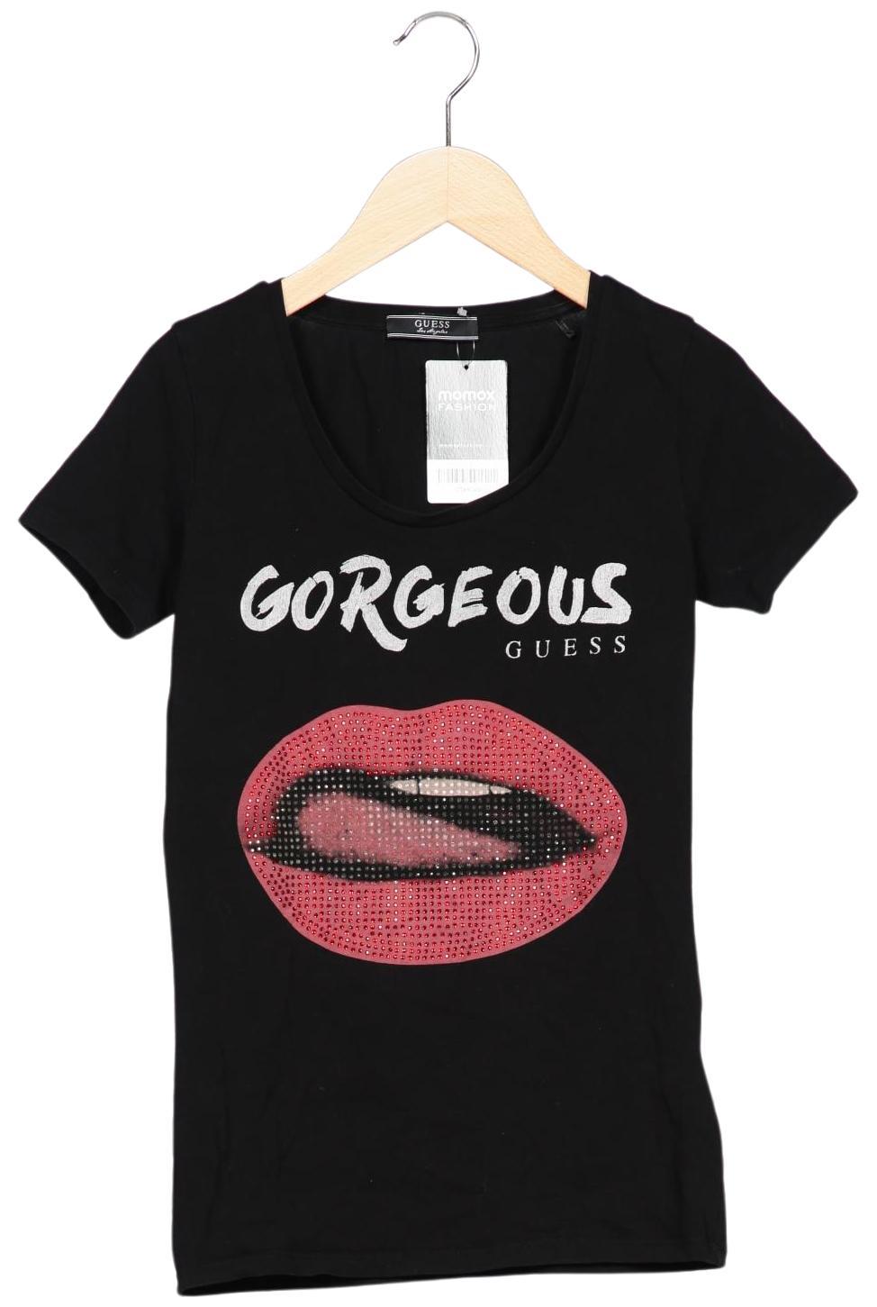 

Guess Damen T-Shirt, schwarz, Gr. 38