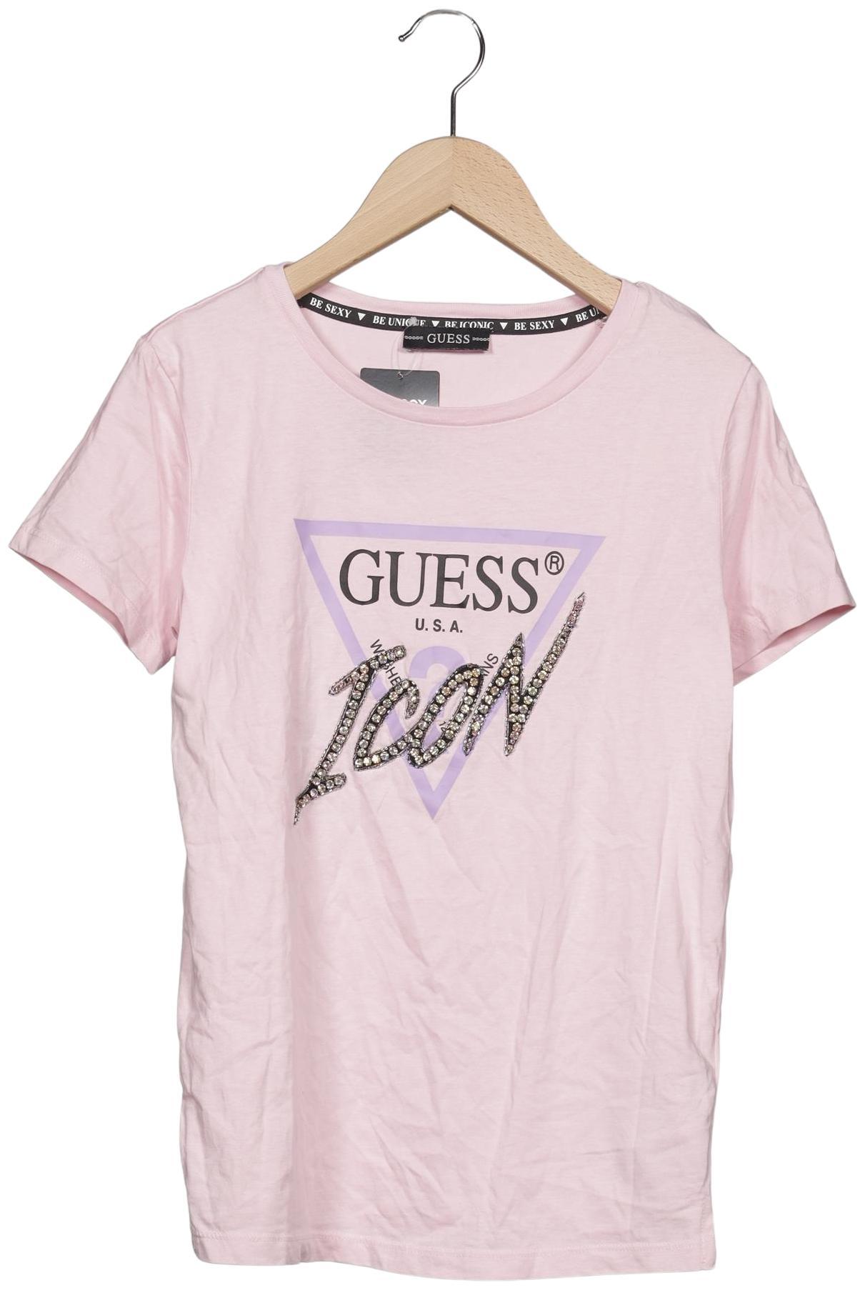 

Guess Damen T-Shirt, pink, Gr. 36