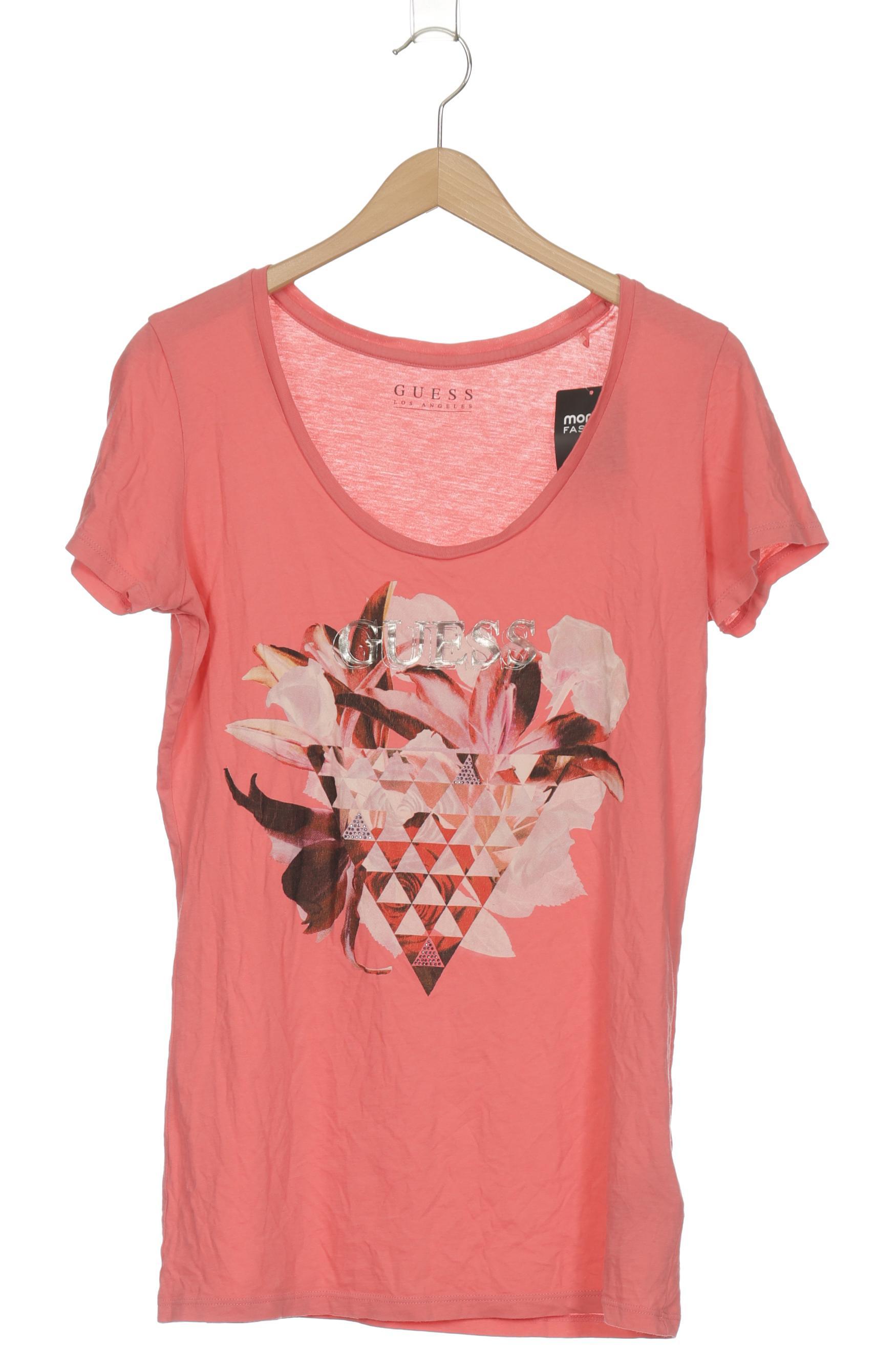 

Guess Damen T-Shirt, pink, Gr. 38