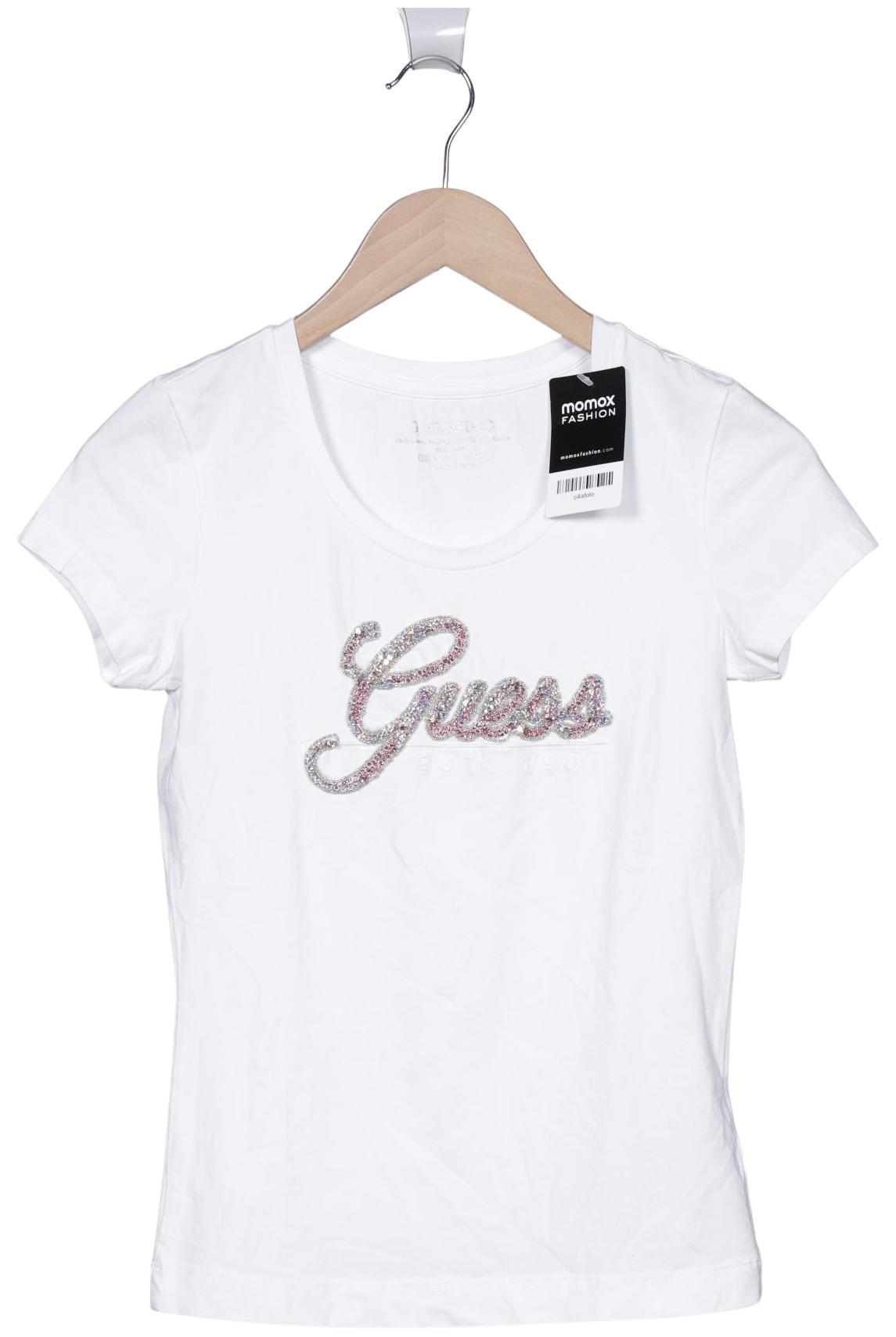 

Guess Damen T-Shirt, weiß, Gr. 38