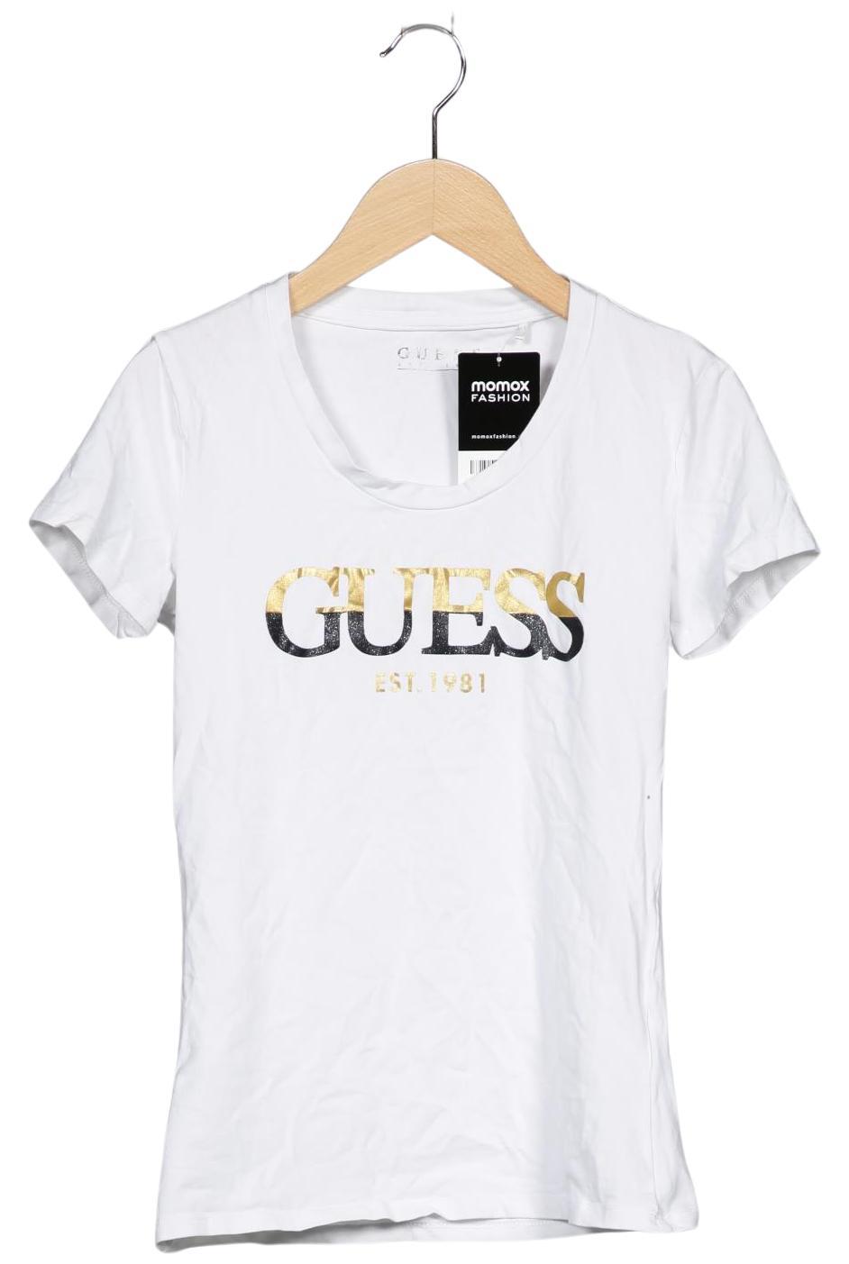 

Guess Damen T-Shirt, weiß, Gr. 40