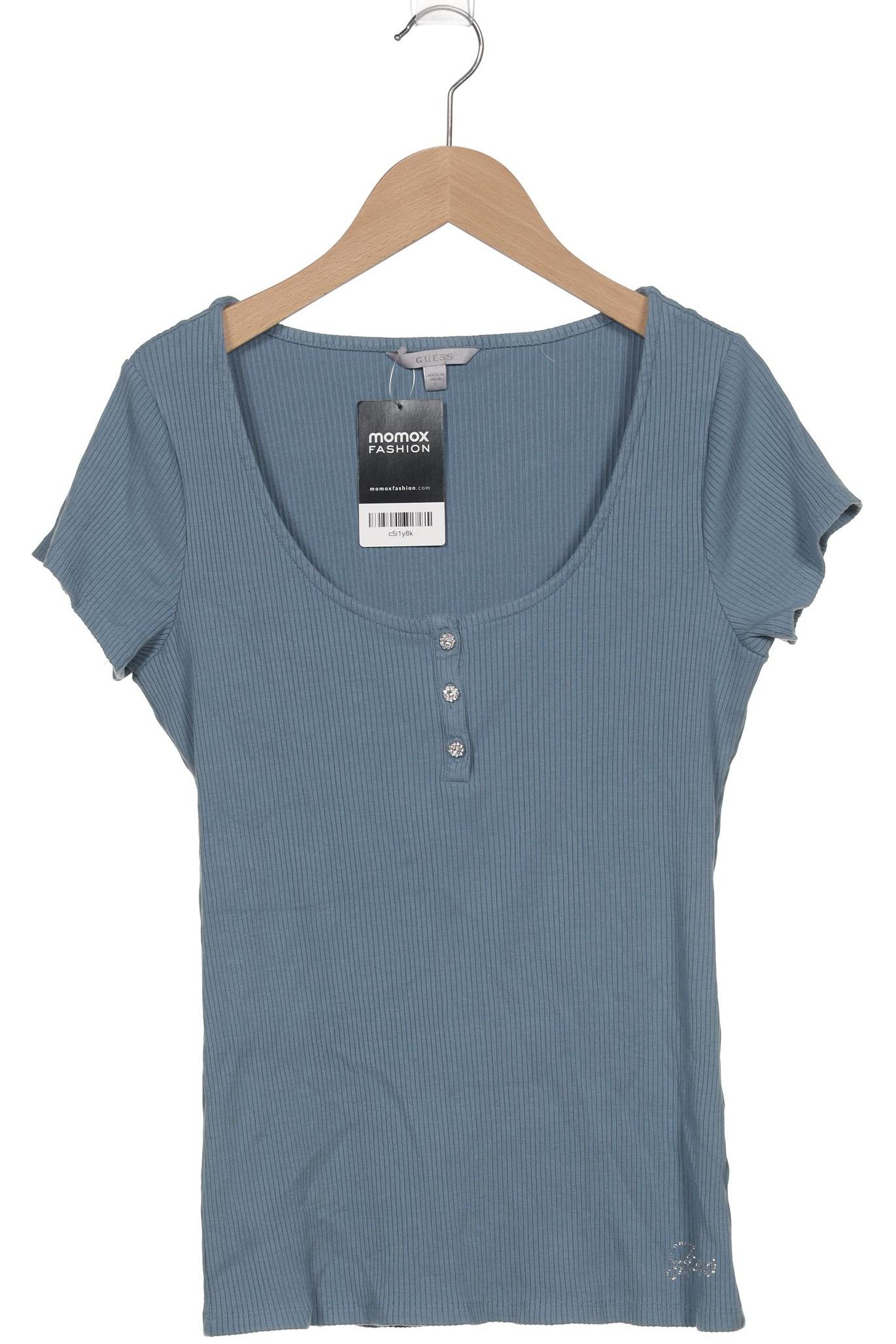 

Guess Damen T-Shirt, blau, Gr. 42