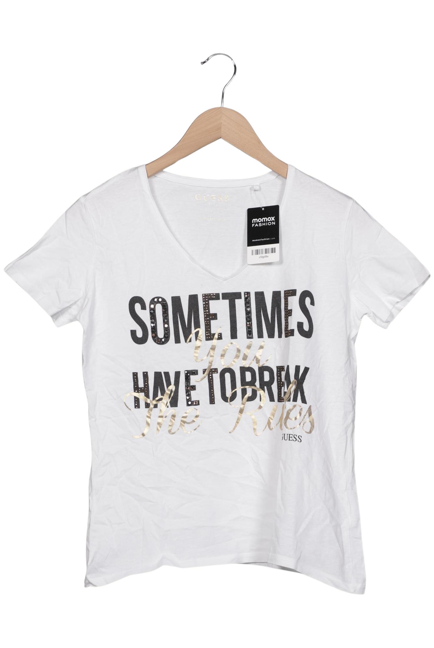 

Guess Damen T-Shirt, weiß, Gr. 42