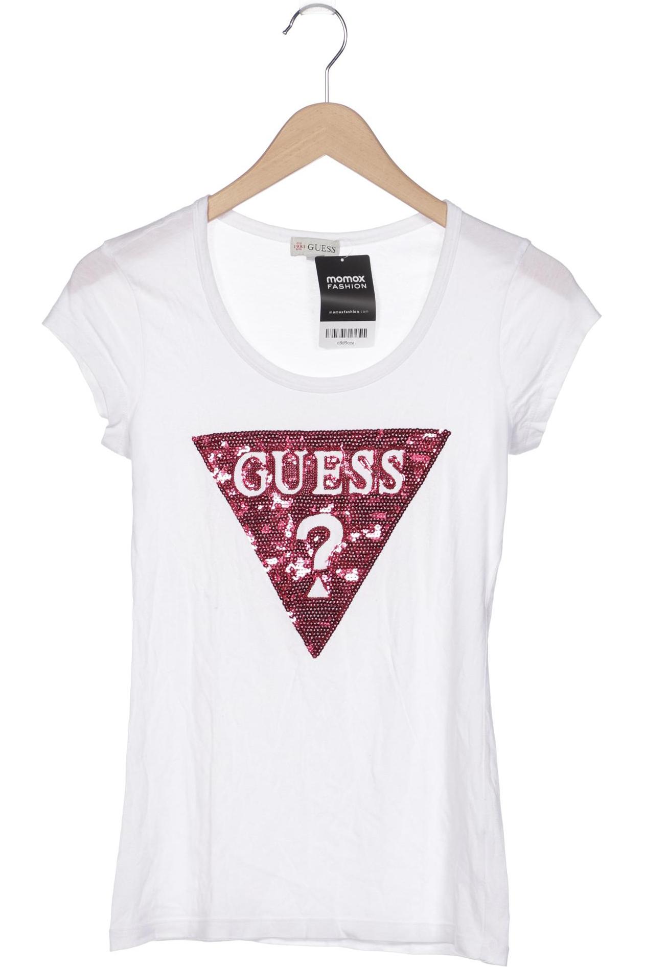 

Guess Damen T-Shirt, weiß, Gr. 38