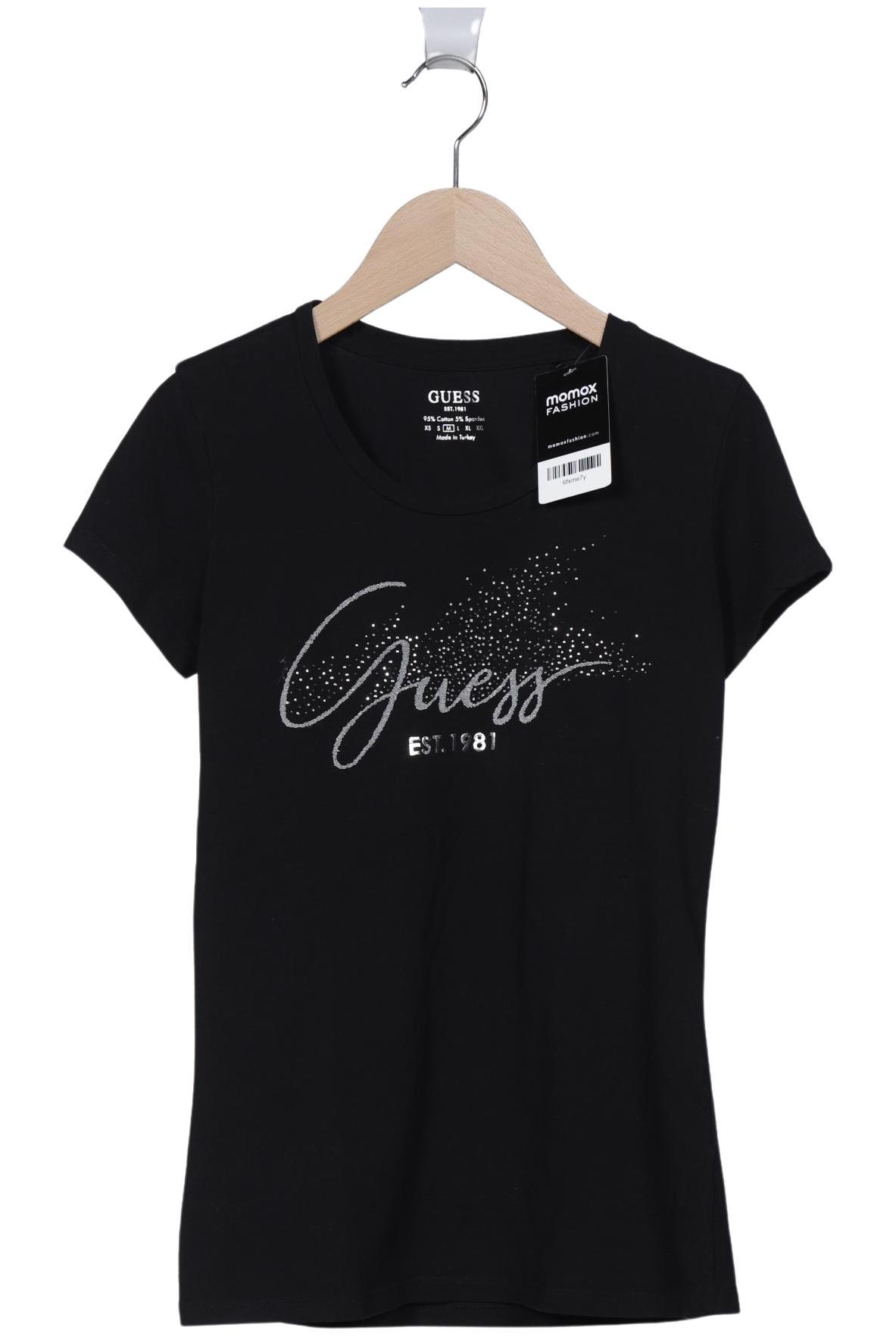

Guess Damen T-Shirt, schwarz, Gr. 38