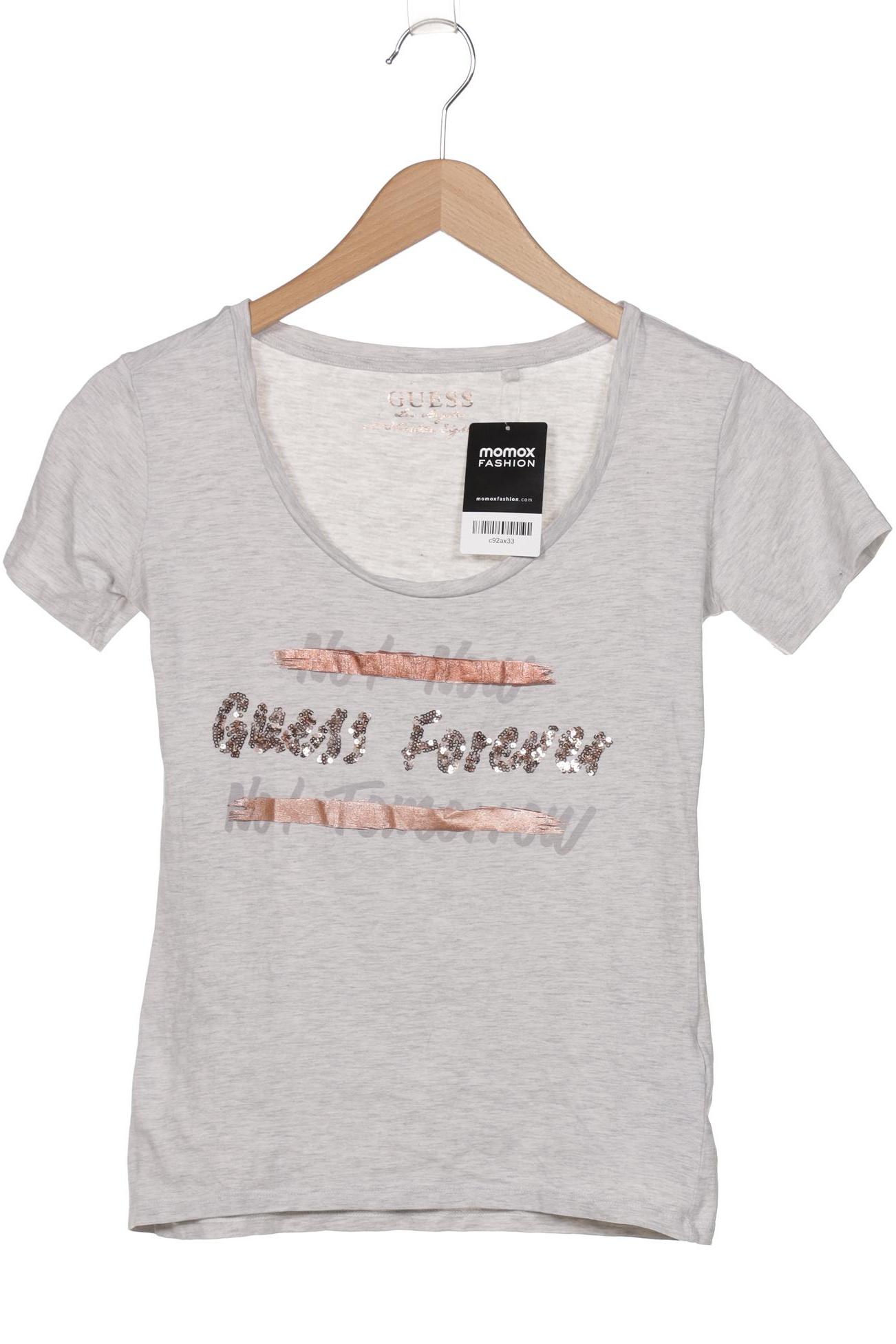 

Guess Damen T-Shirt, grau, Gr. 34
