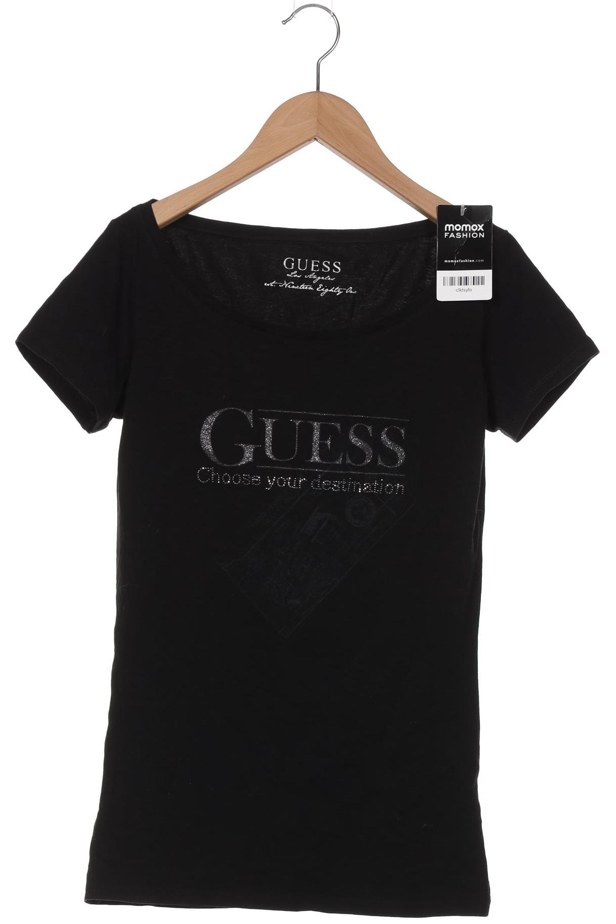

Guess Damen T-Shirt, schwarz, Gr. 38