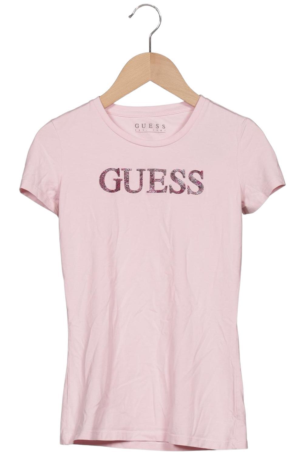 

Guess Damen T-Shirt, pink, Gr. 34