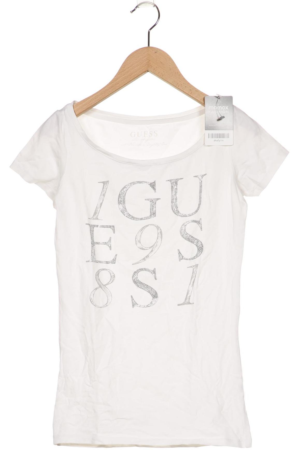 

Guess Damen T-Shirt, weiß, Gr. 36