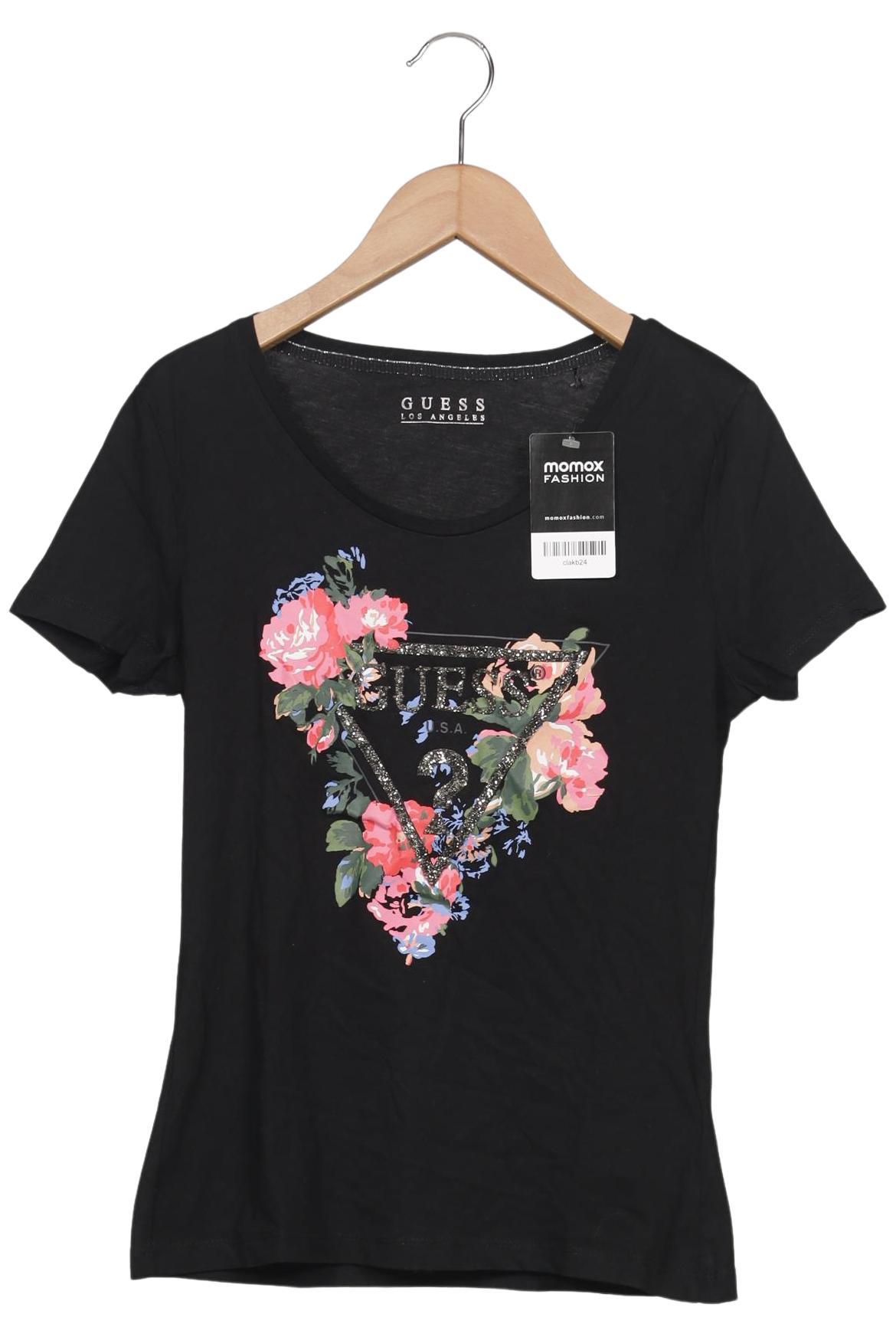 

Guess Damen T-Shirt, schwarz, Gr. 36