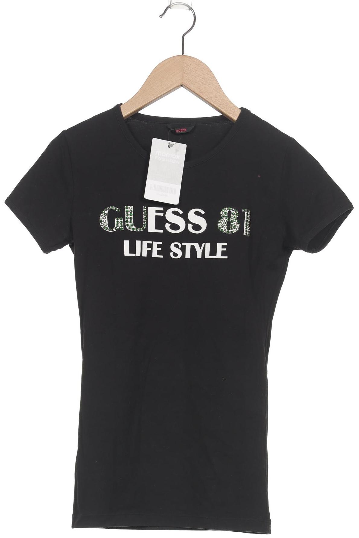 

Guess Damen T-Shirt, schwarz, Gr. 34