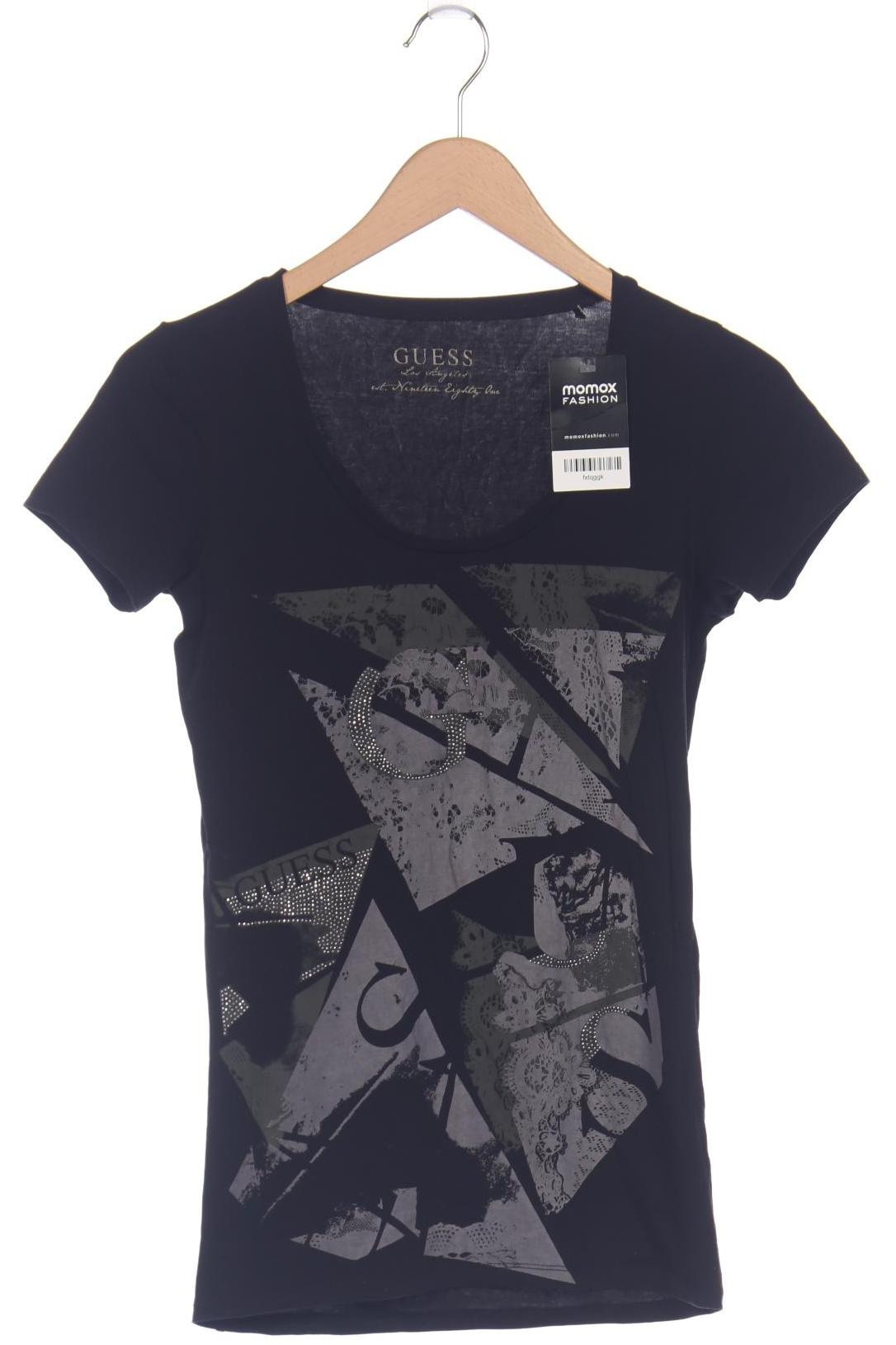 

Guess Damen T-Shirt, schwarz, Gr. 38