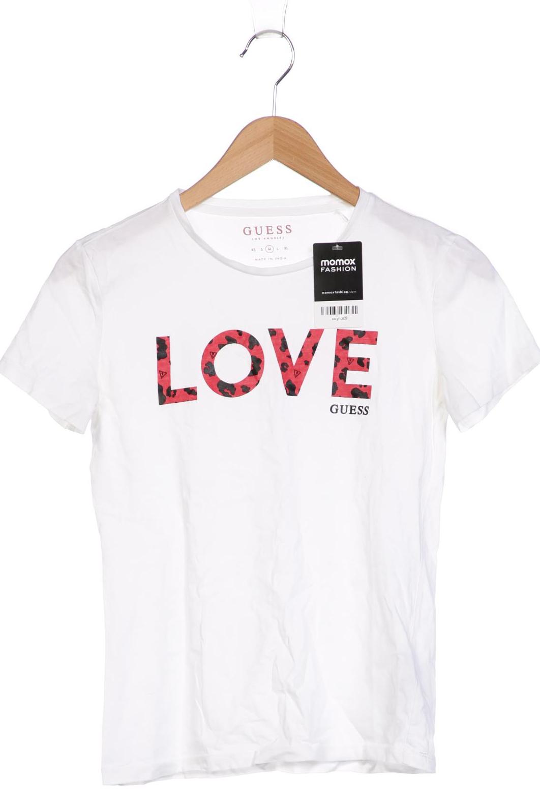 

Guess Damen T-Shirt, weiß, Gr. 38
