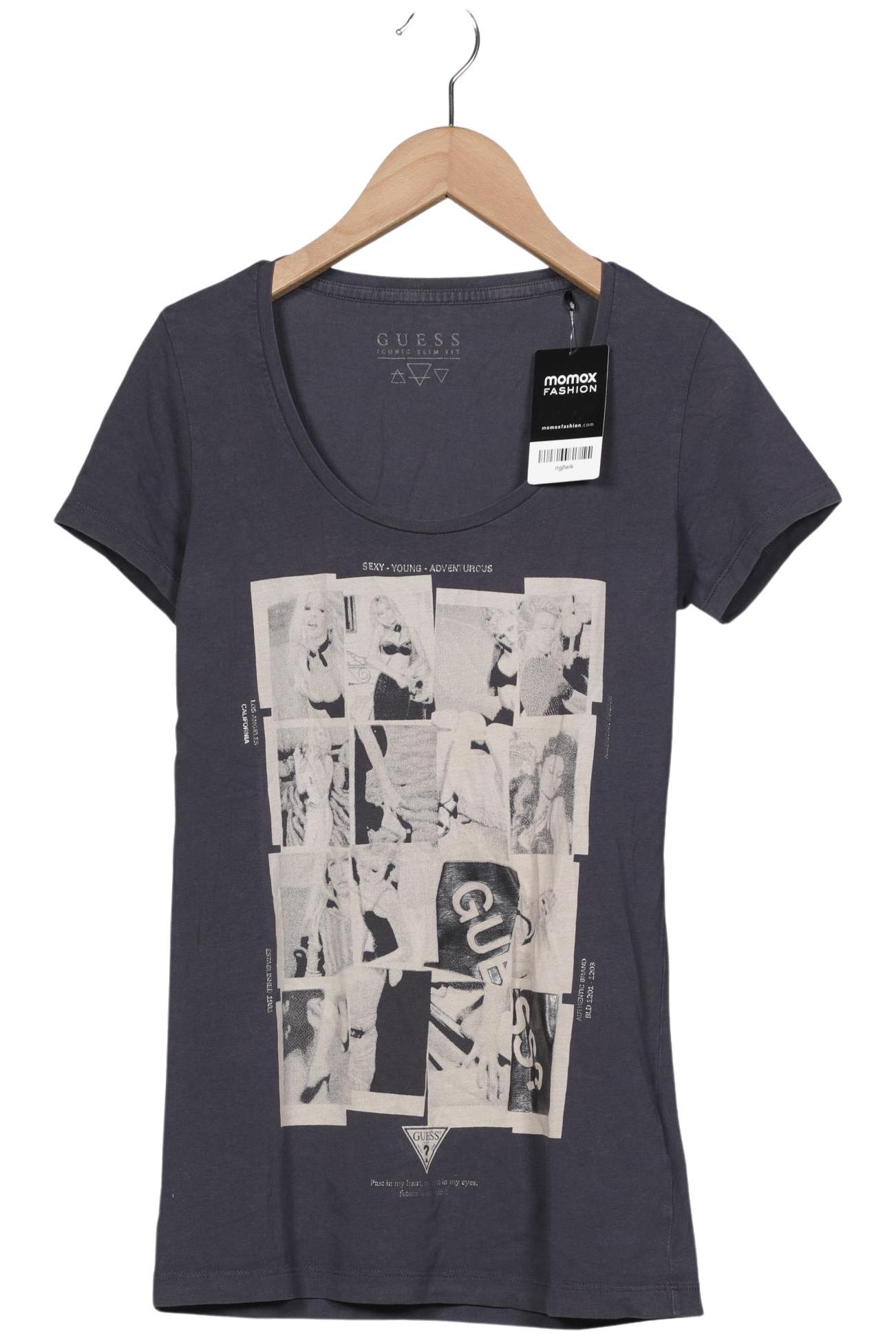

Guess Damen T-Shirt, grau, Gr. 38