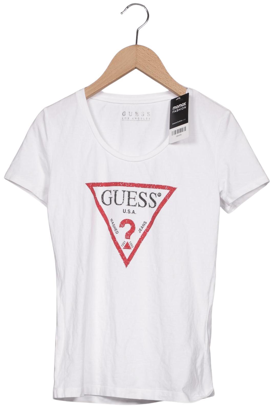 

Guess Damen T-Shirt, weiß, Gr. 36