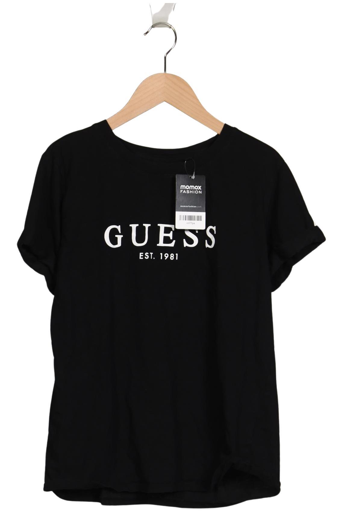 

Guess Damen T-Shirt, schwarz, Gr. 38