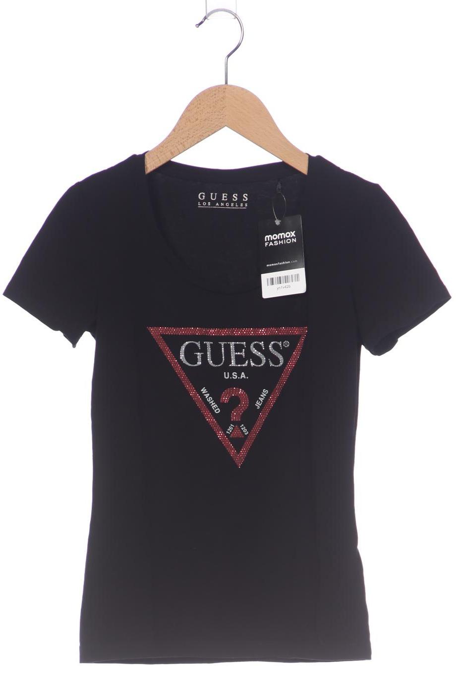 

Guess Damen T-Shirt, schwarz, Gr. 34
