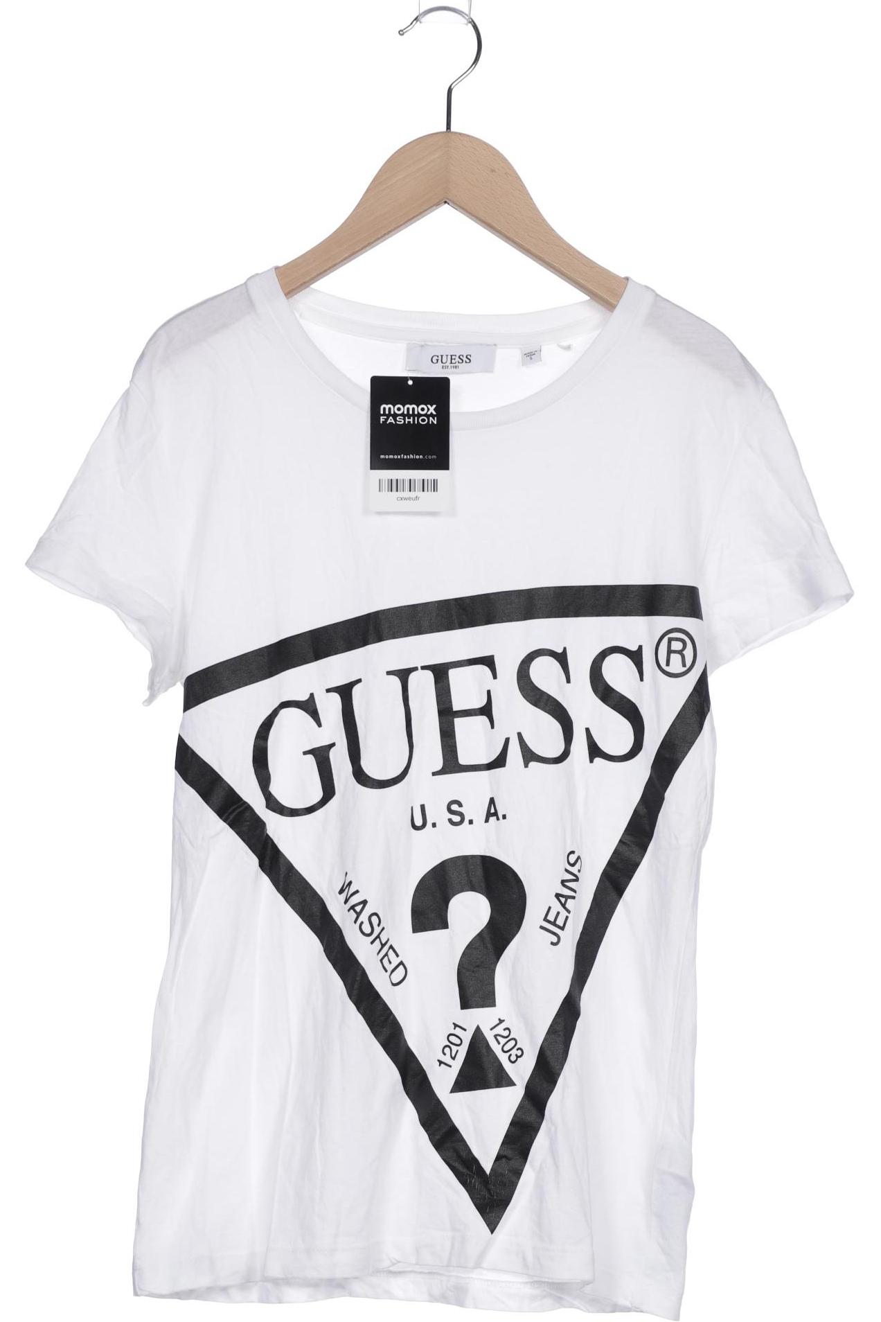 

Guess Damen T-Shirt, weiß, Gr. 36
