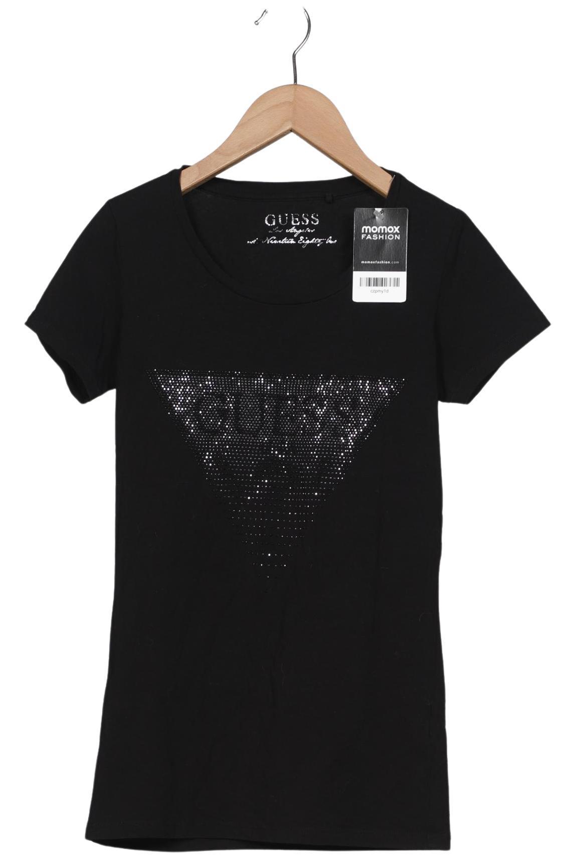 

Guess Damen T-Shirt, schwarz, Gr. 36