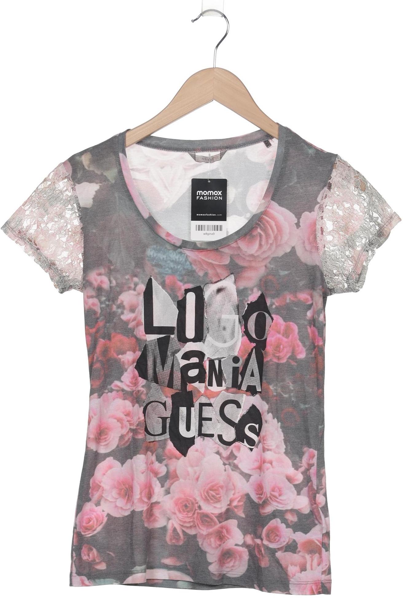 

Guess Damen T-Shirt, grau, Gr. 36