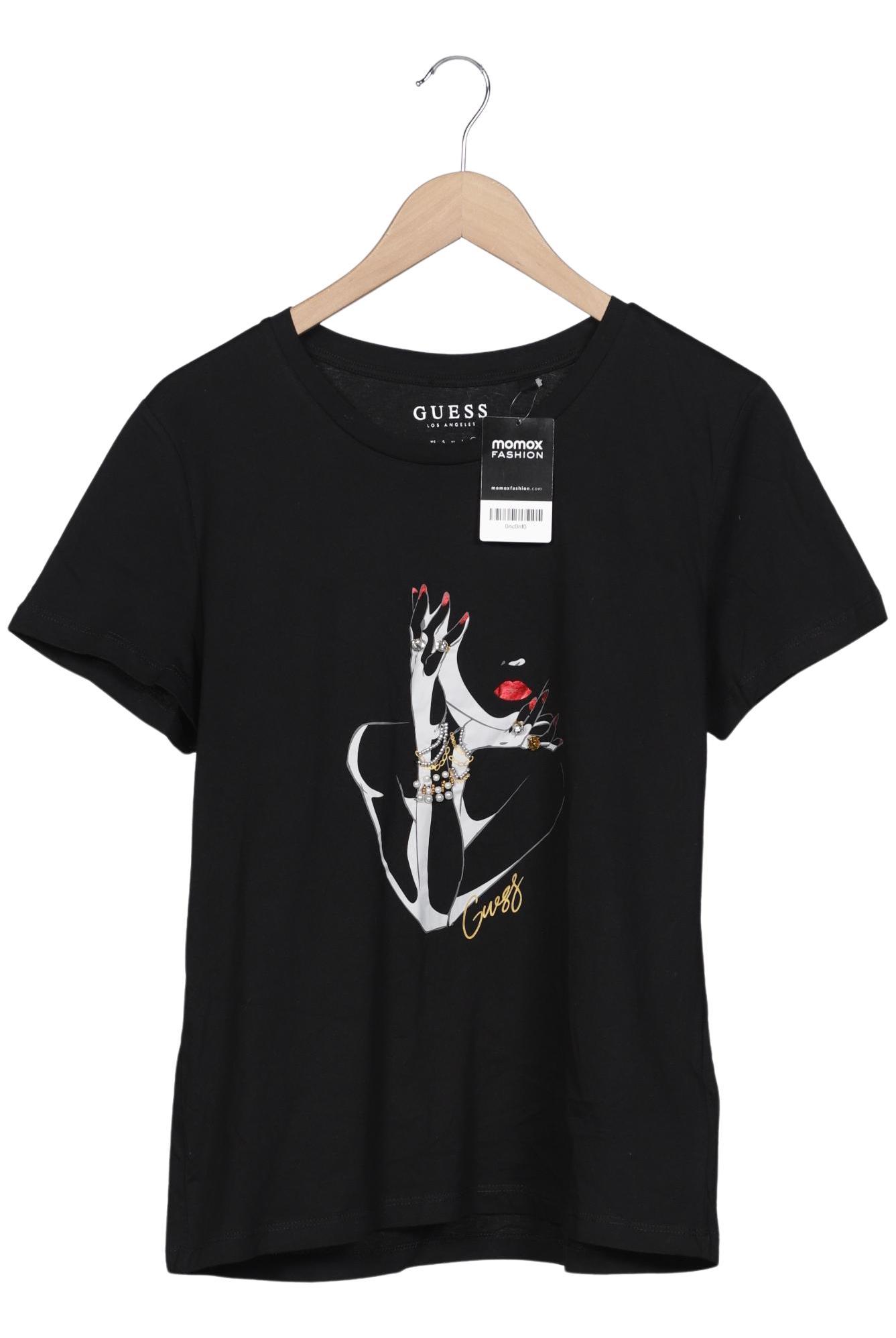 

Guess Damen T-Shirt, schwarz, Gr. 44