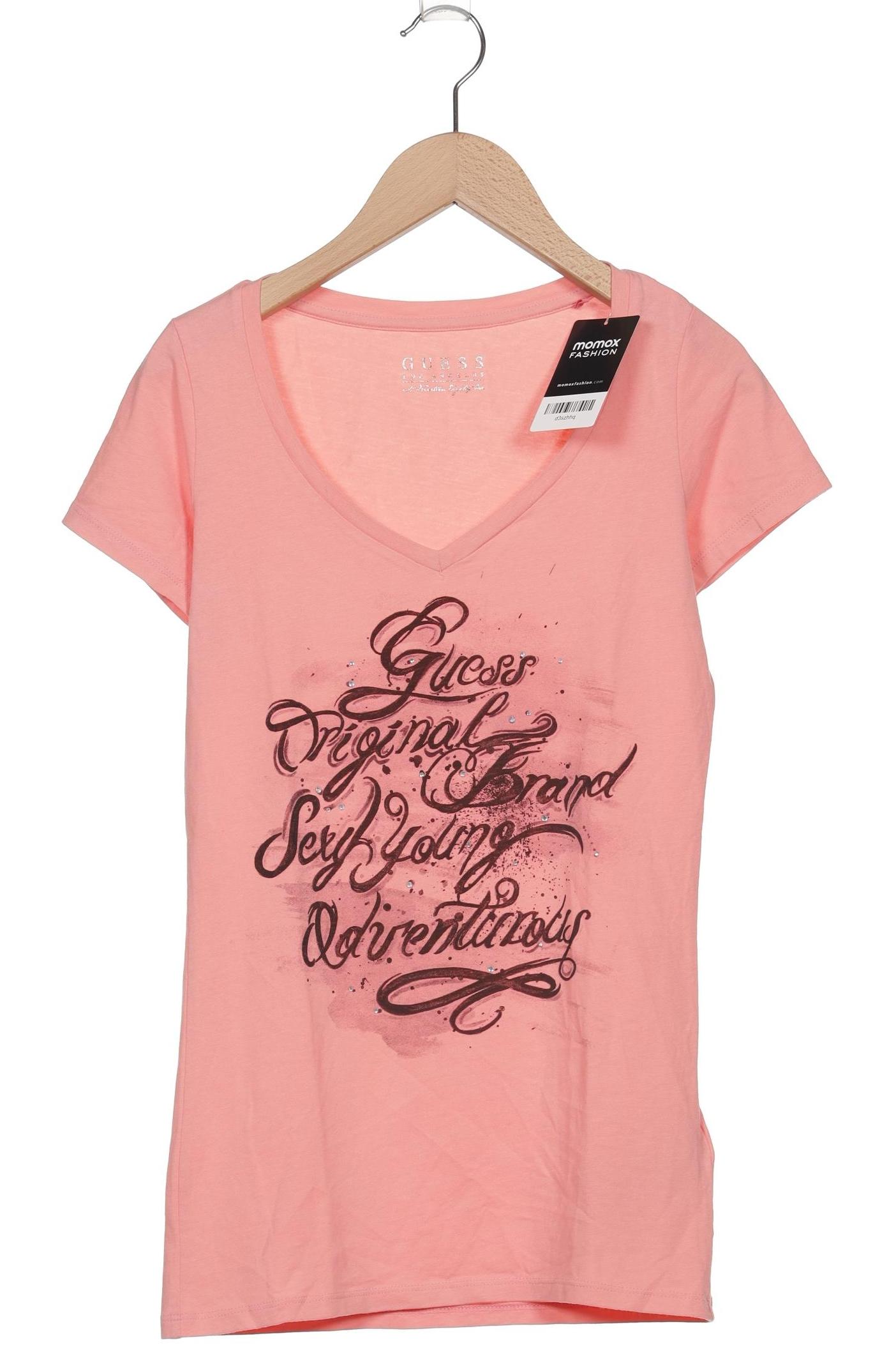 

Guess Damen T-Shirt, pink, Gr. 36