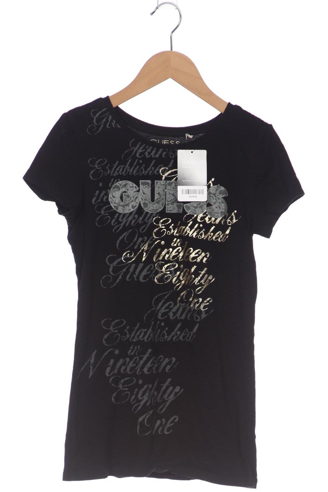 

Guess Damen T-Shirt, schwarz, Gr. 38