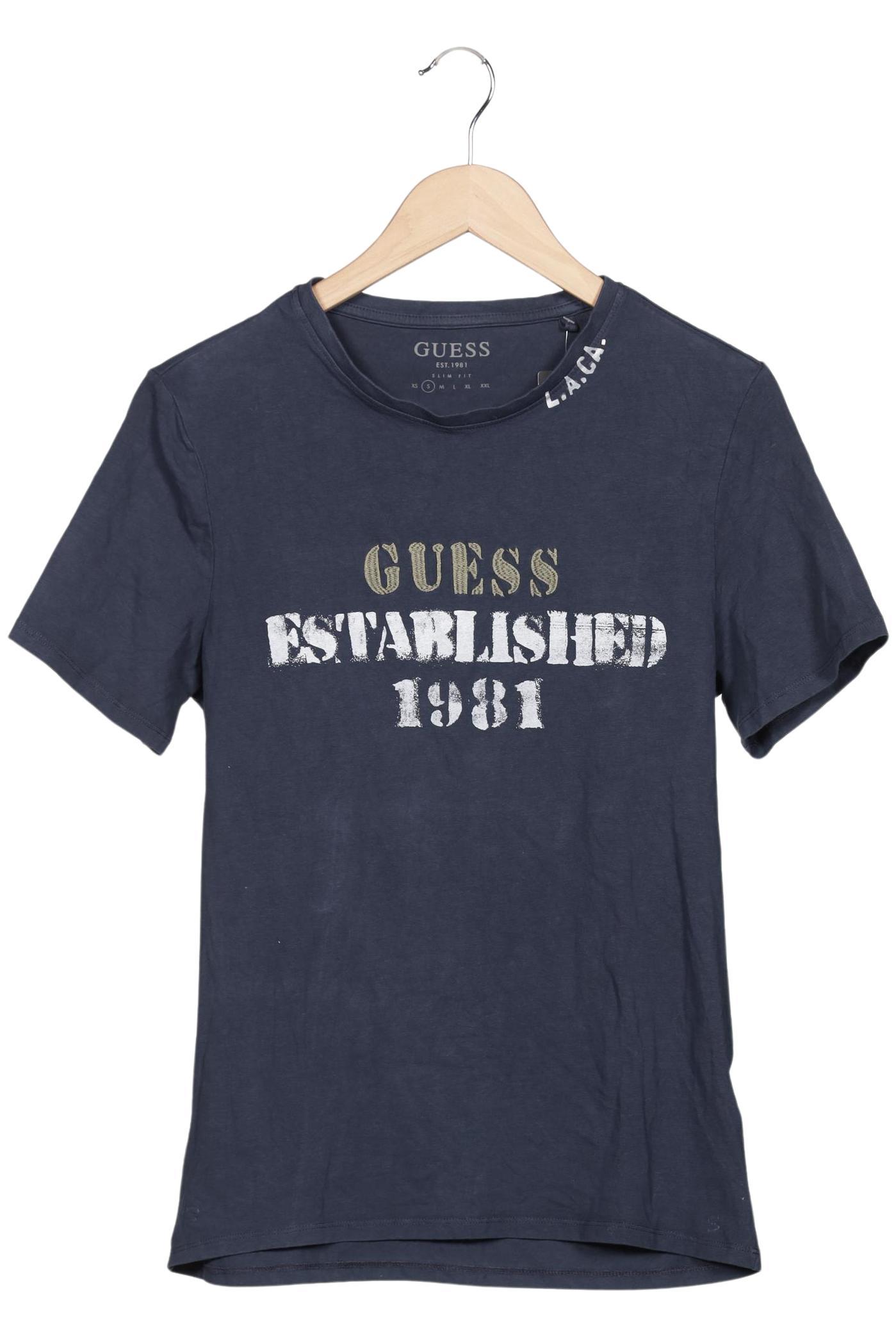 

Guess Damen T-Shirt, marineblau, Gr. 36