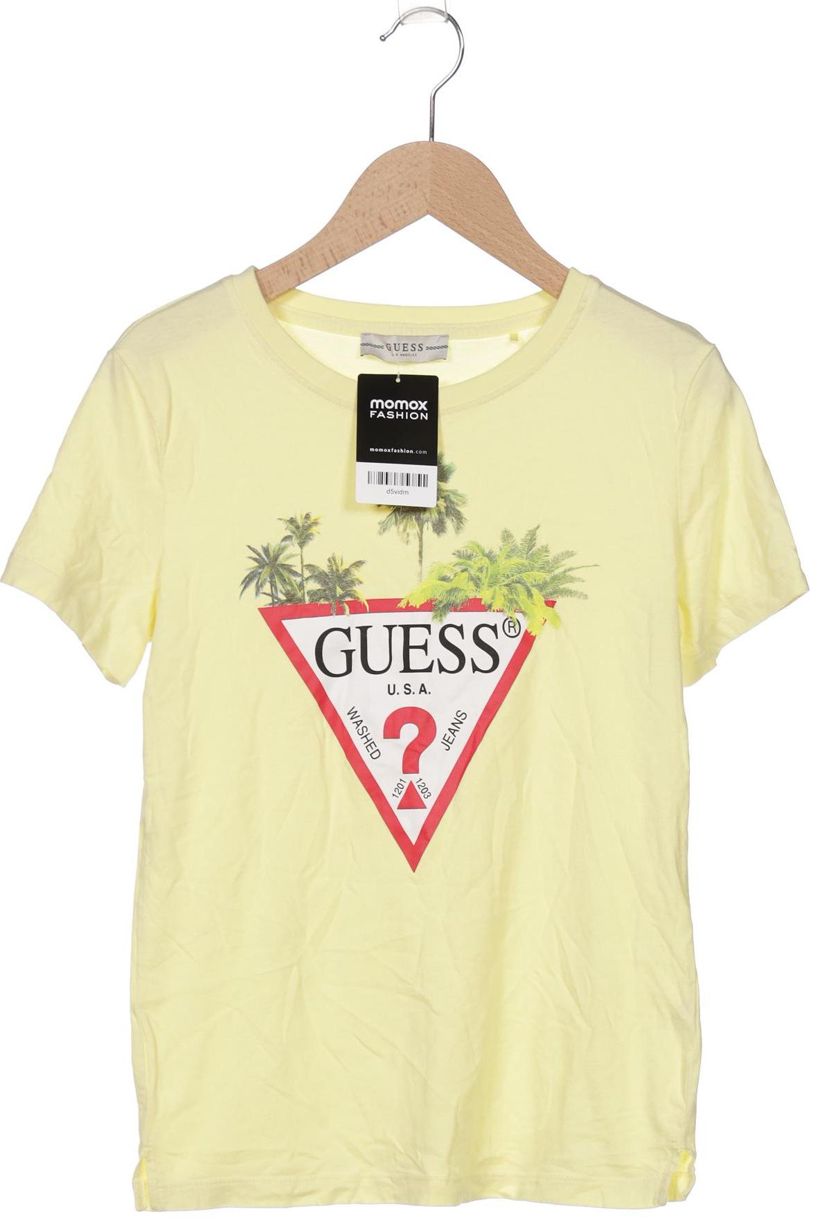 

Guess Damen T-Shirt, gelb, Gr. 34