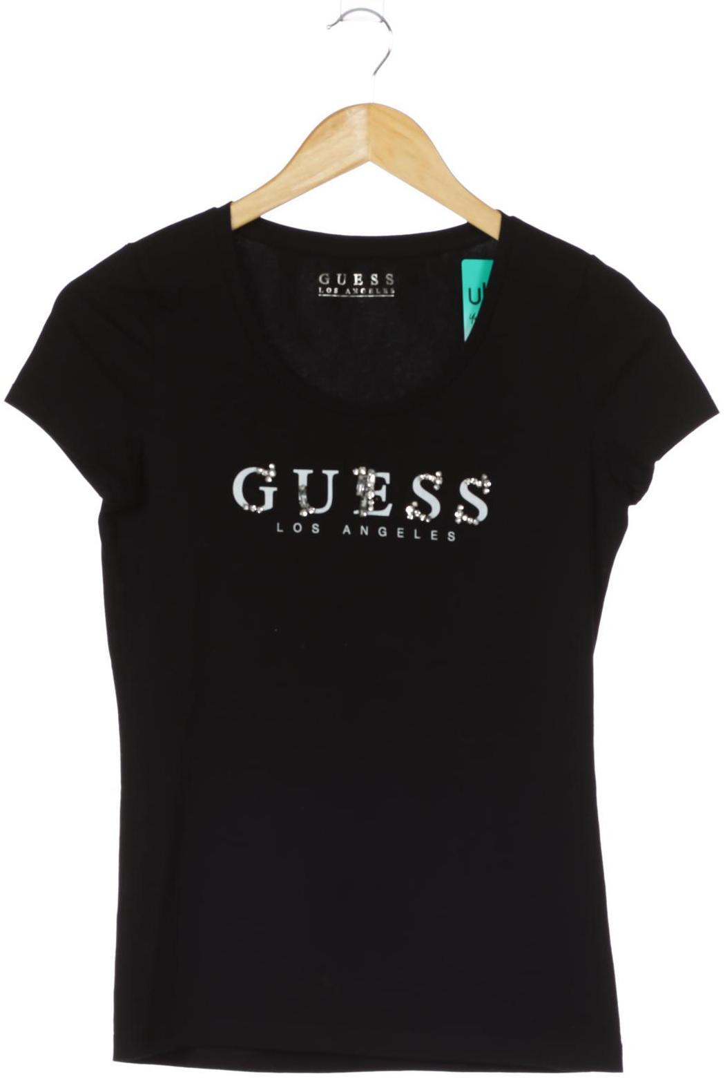 

Guess Damen T-Shirt, schwarz, Gr. 36