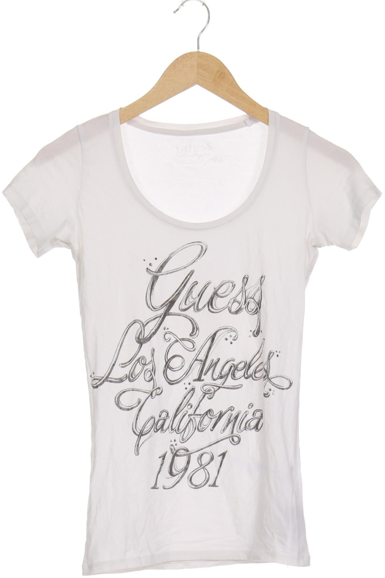 

Guess Damen T-Shirt, weiß, Gr.