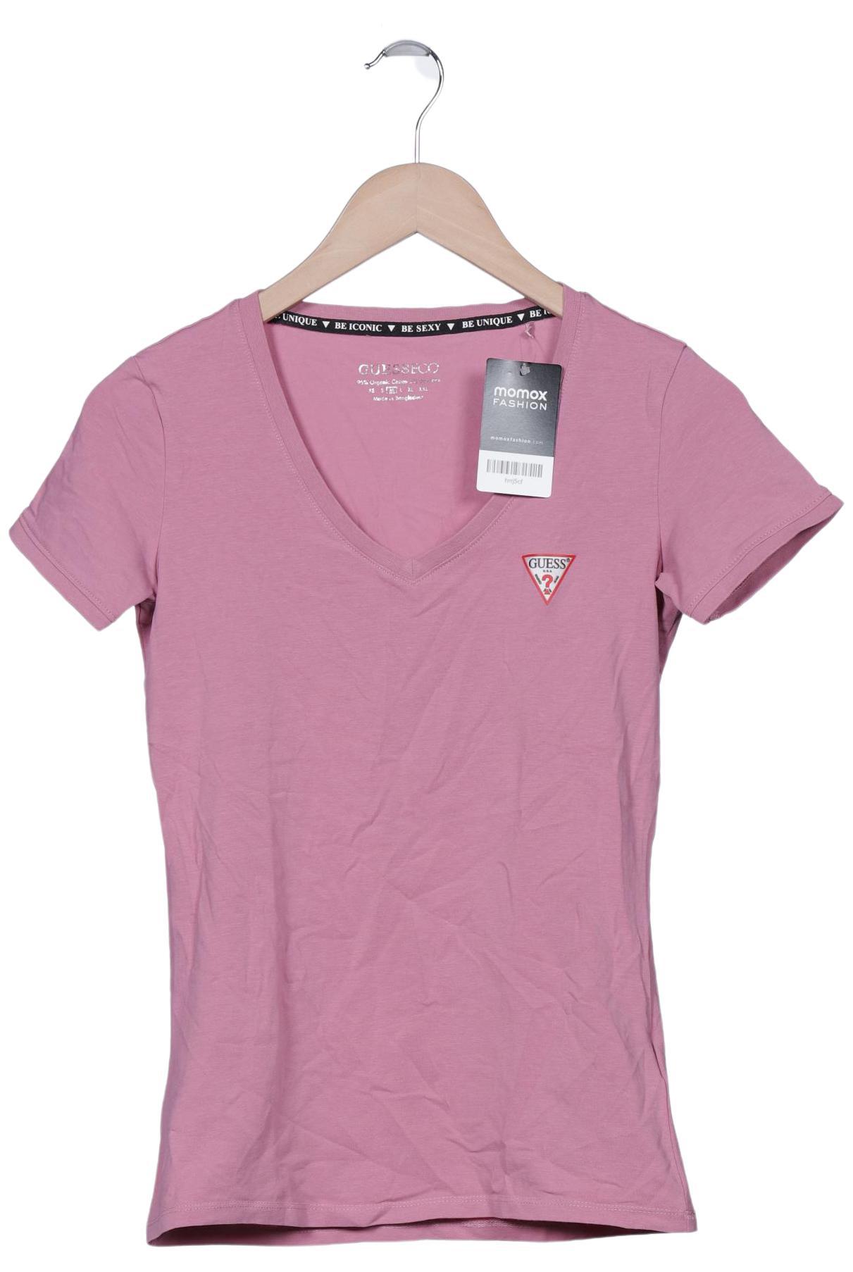 

Guess Damen T-Shirt, pink, Gr. 38