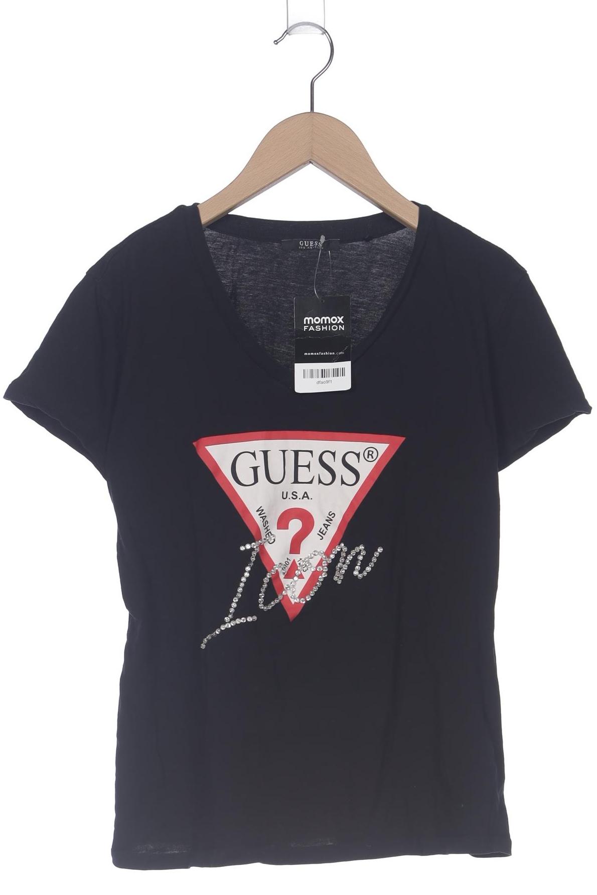 

Guess Damen T-Shirt, schwarz, Gr. 44