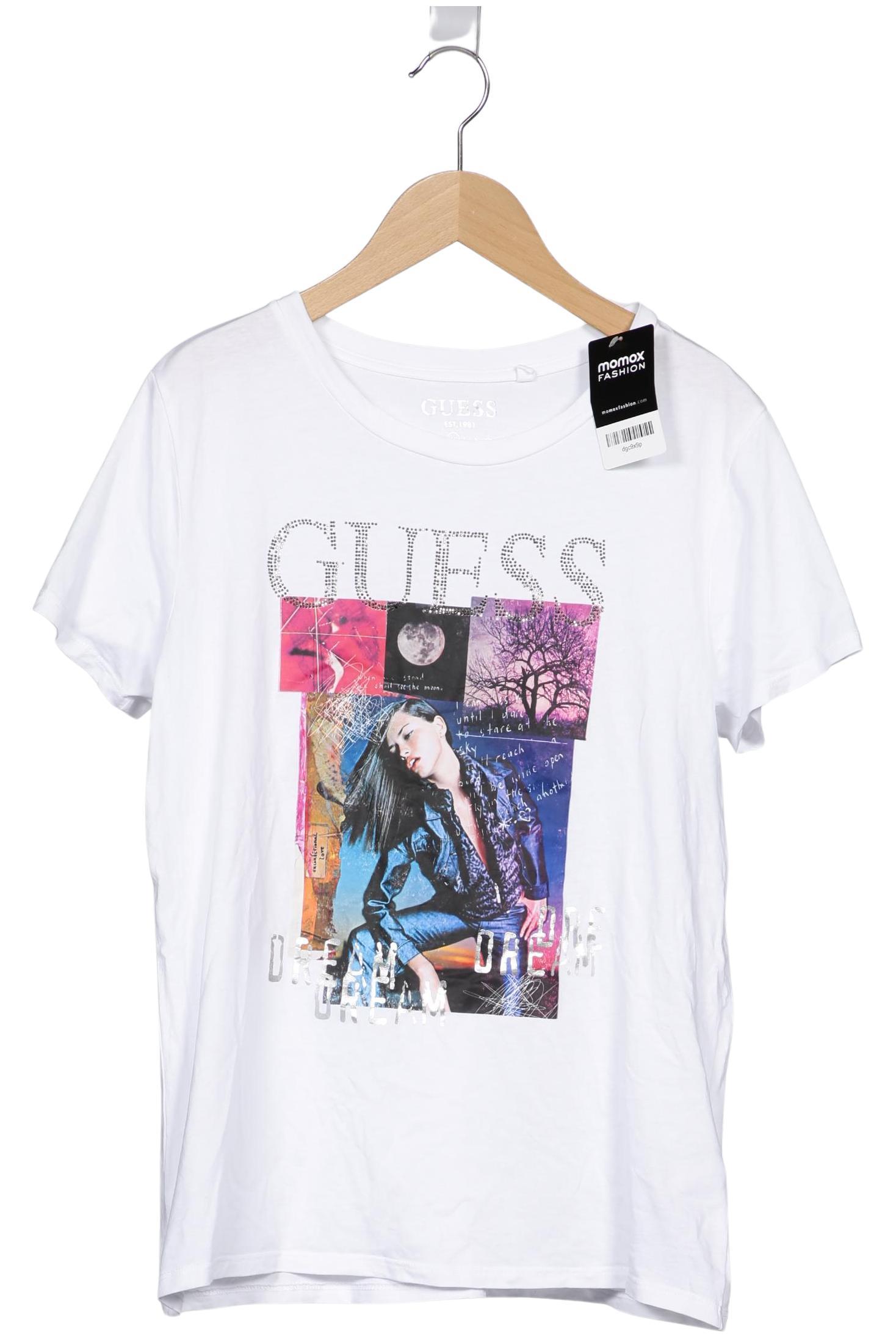 

Guess Damen T-Shirt, weiß, Gr. 38