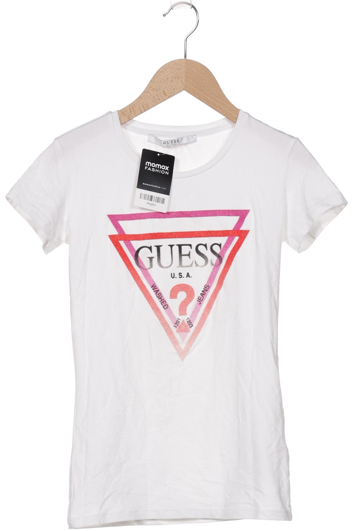 

Guess Damen T-Shirt, weiß, Gr. 34