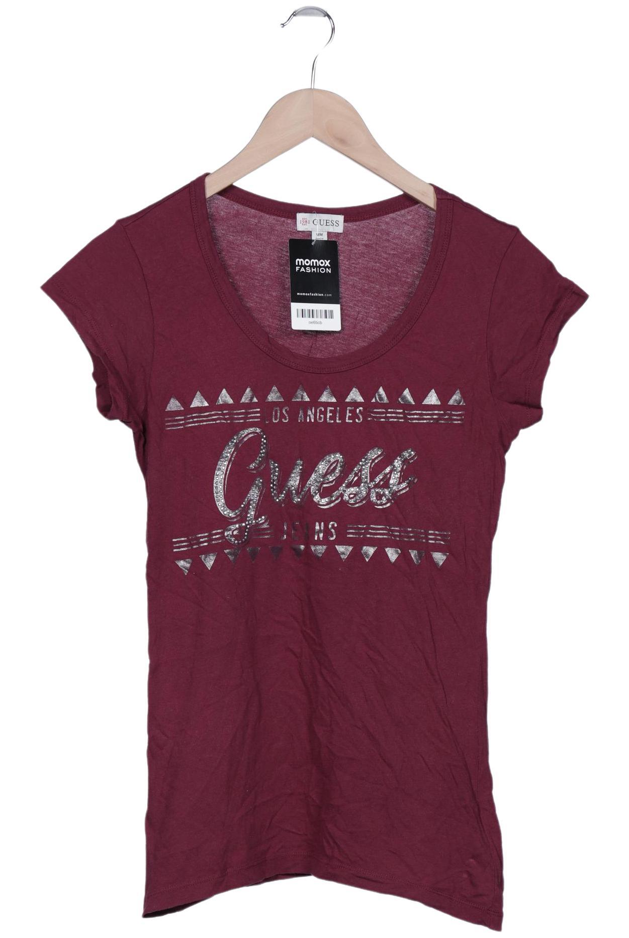 

Guess Damen T-Shirt, bordeaux, Gr. 38