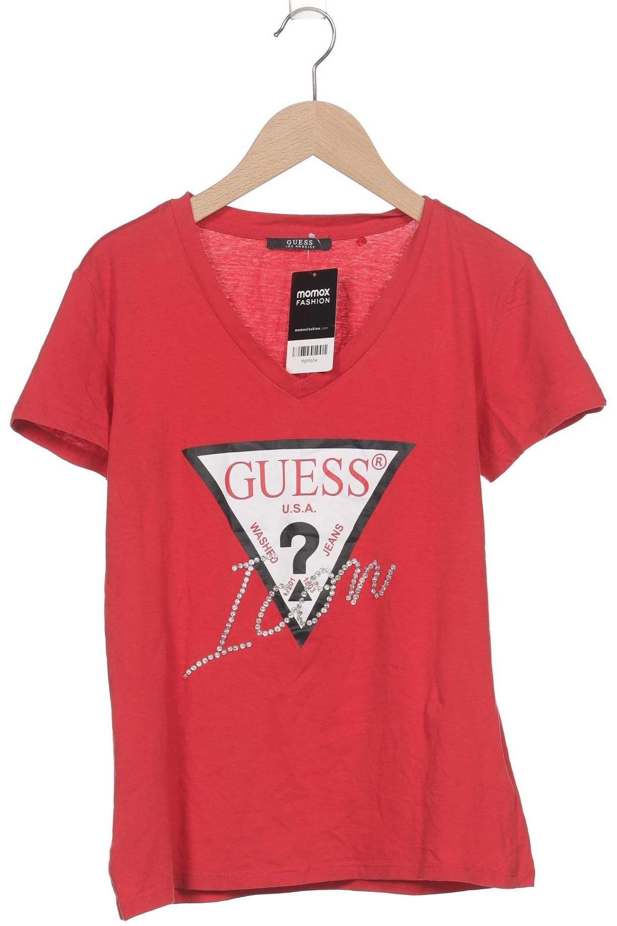 

Guess Damen T-Shirt, rot, Gr. 38