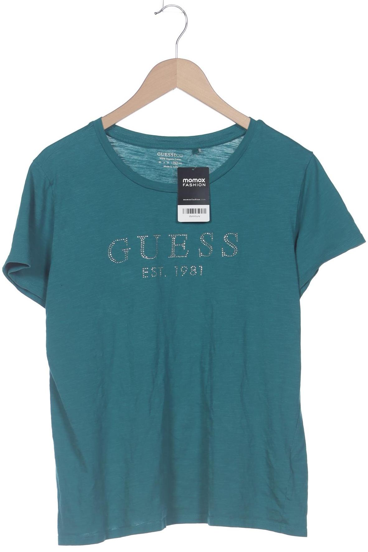 

Guess Damen T-Shirt, grün, Gr. 42