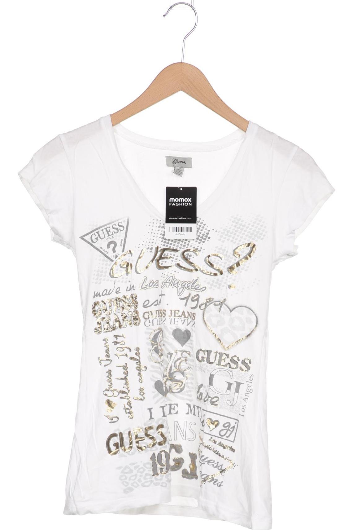 

GUESS Damen T-Shirt, weiß