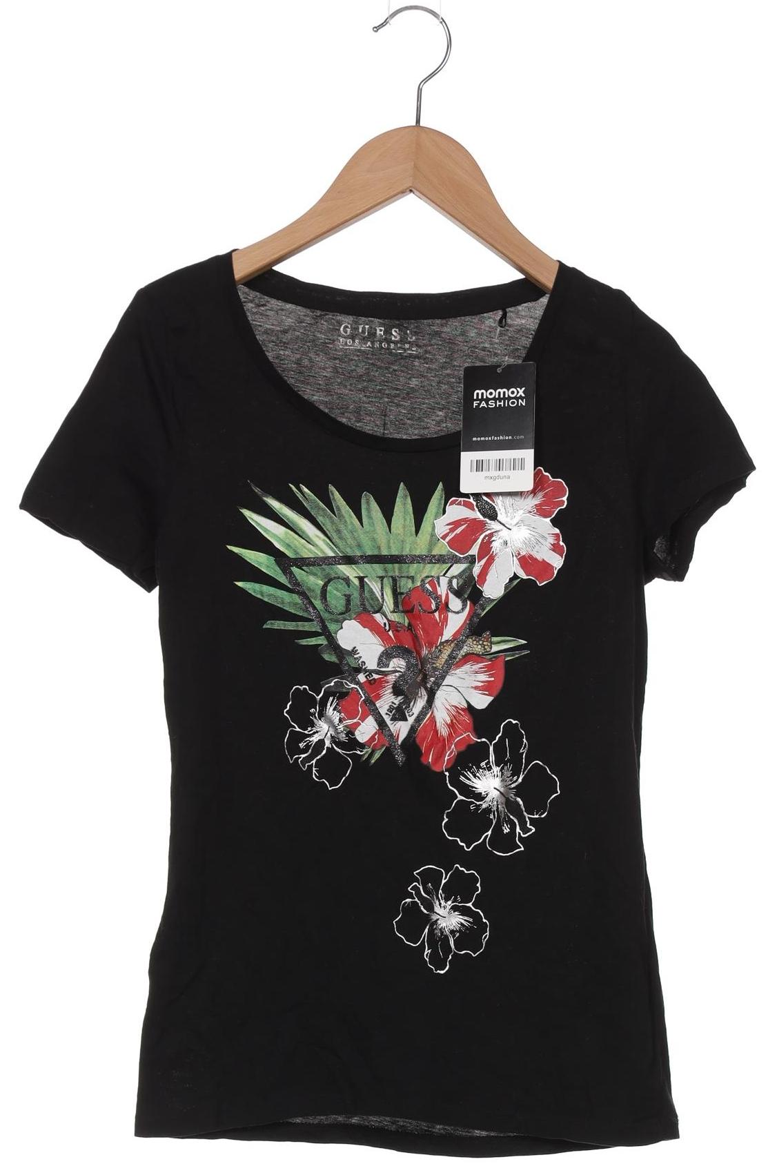 

Guess Damen T-Shirt, schwarz, Gr. 36