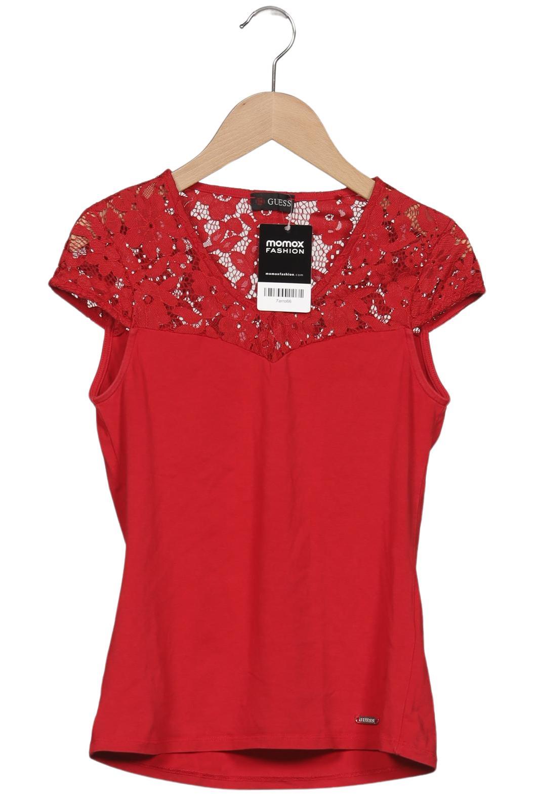 

Guess Damen T-Shirt, rot, Gr. 32