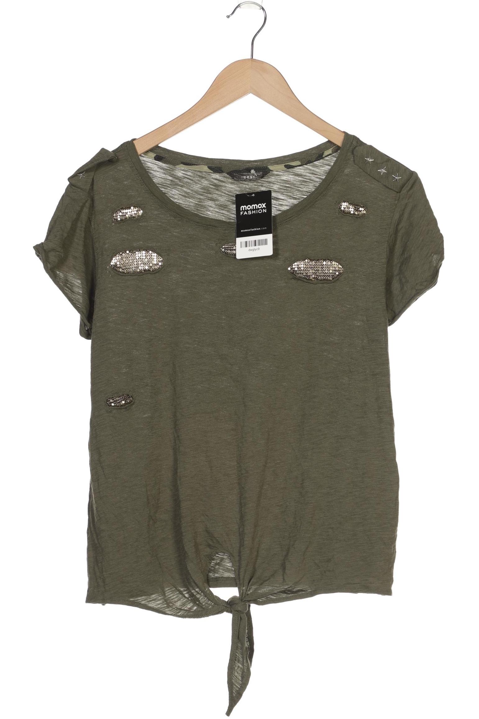 

Guess Damen T-Shirt, grün, Gr. 38
